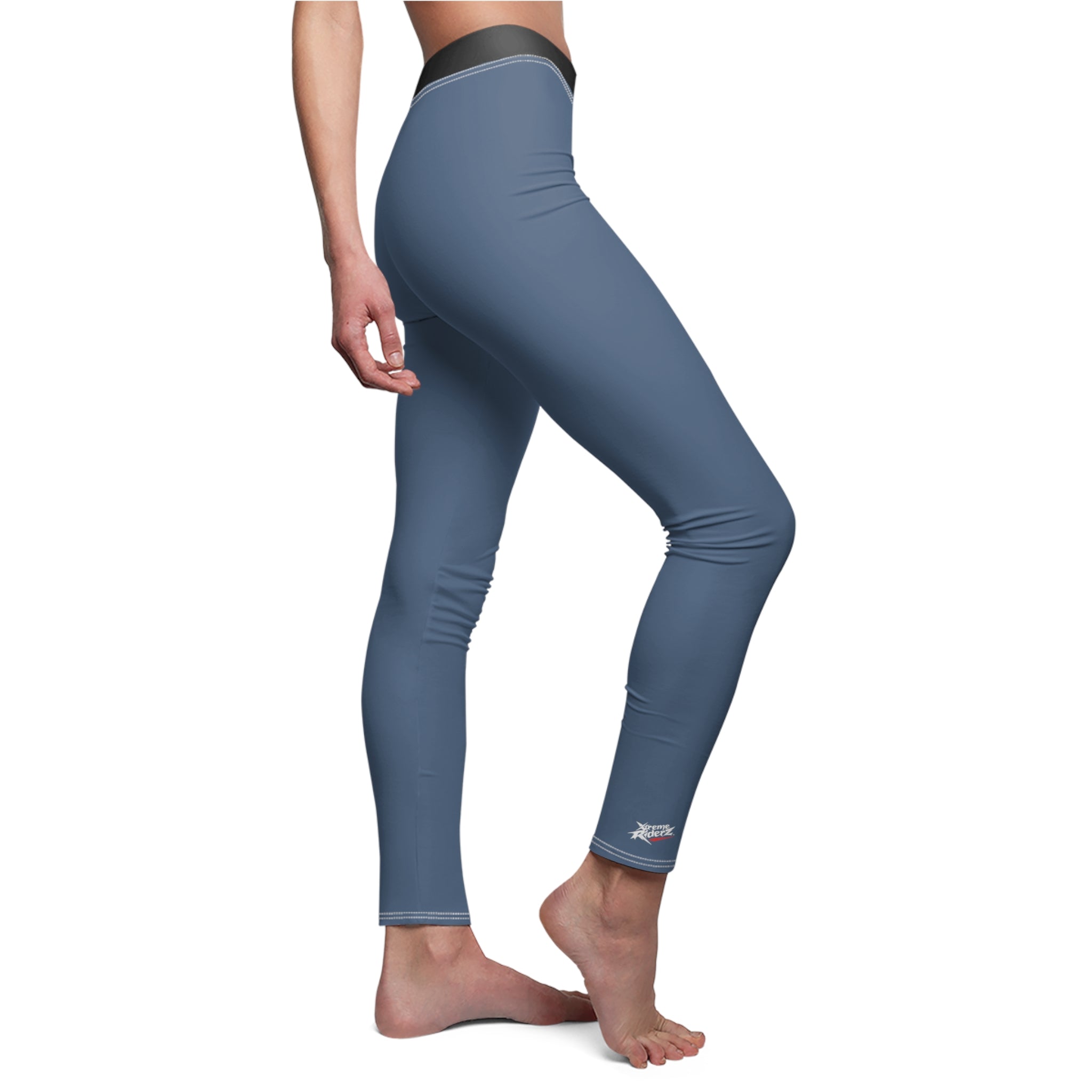 Blue Women's Casual Leggings- Xtreme Riderz