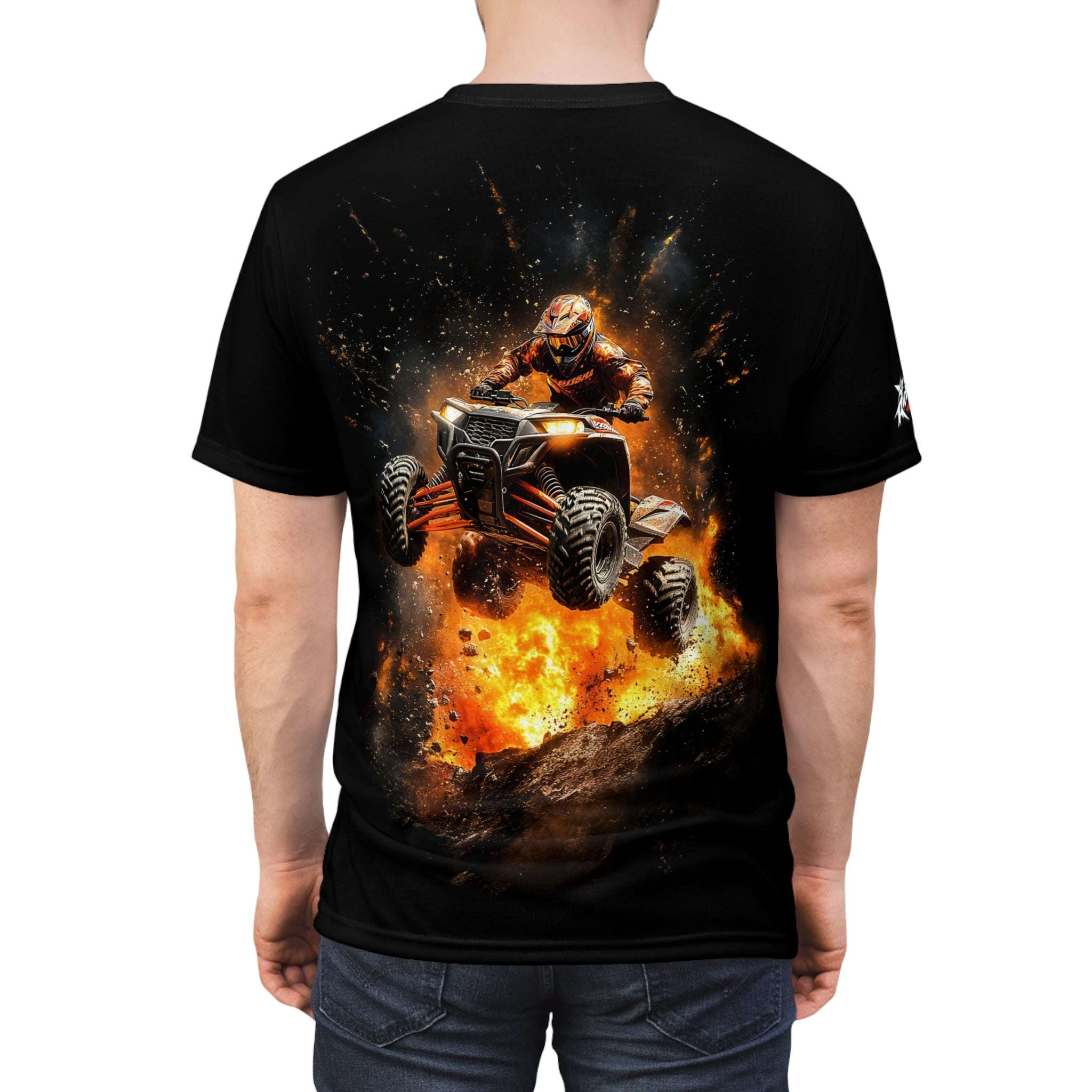 Blaze of Glory ATV t-shirt, ATV, explosion