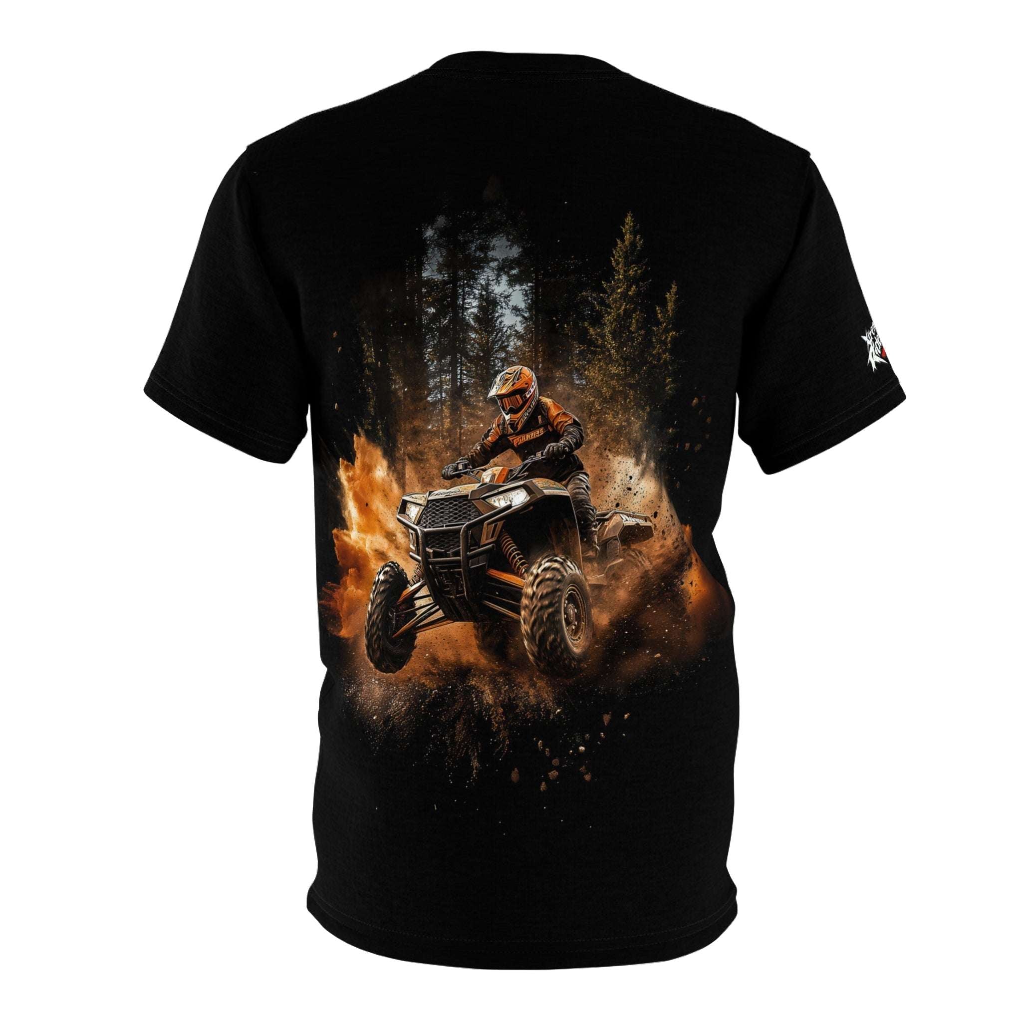 Smoke bomb ATV shirt, ATV, dirt, smoke