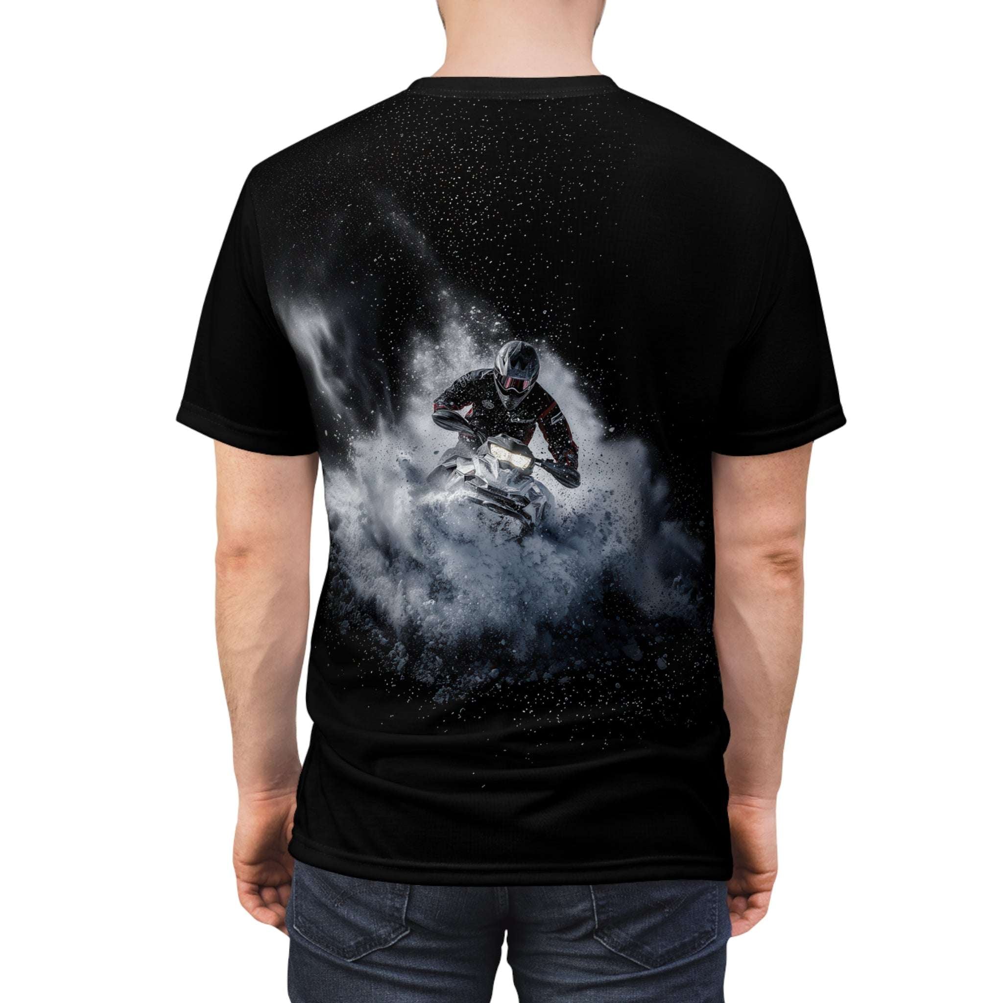 Snow Riding Snowmobile t-shirt, snowmobile, snow