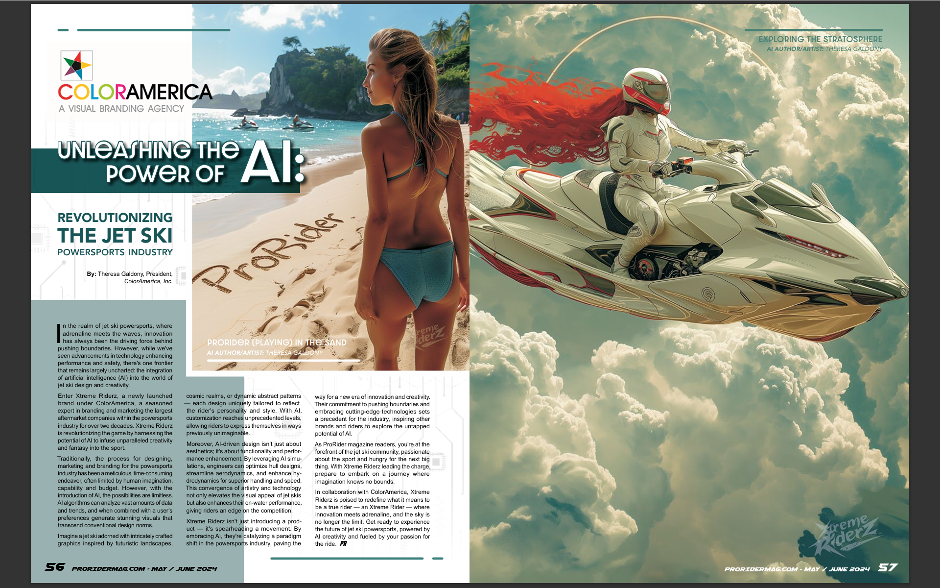 Xtreme Riderz Unveils Cutting-Edge AI Designs in ProRider Magazine