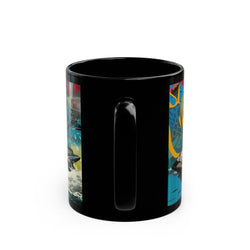 Ski Graffiti Urban Black Mug - Xtreme Riderz