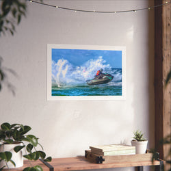 Making Waves - Watersports - Gallery Print Poster - DC0217