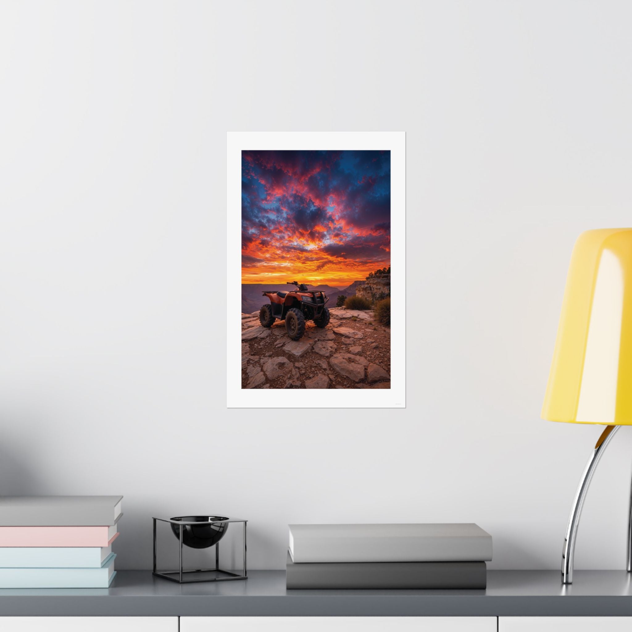 Living on the Edge - ATV/UTV - Gallery Print Poster - DC0279