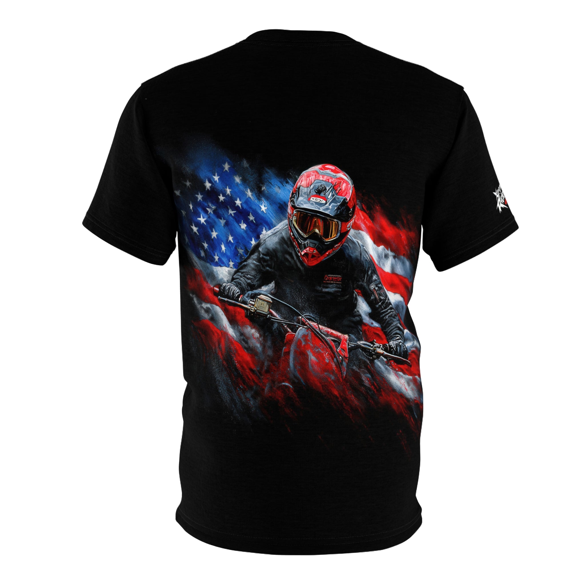 Patriotic Biker - Motorcycle - Men's Tee Shirt - DC0264