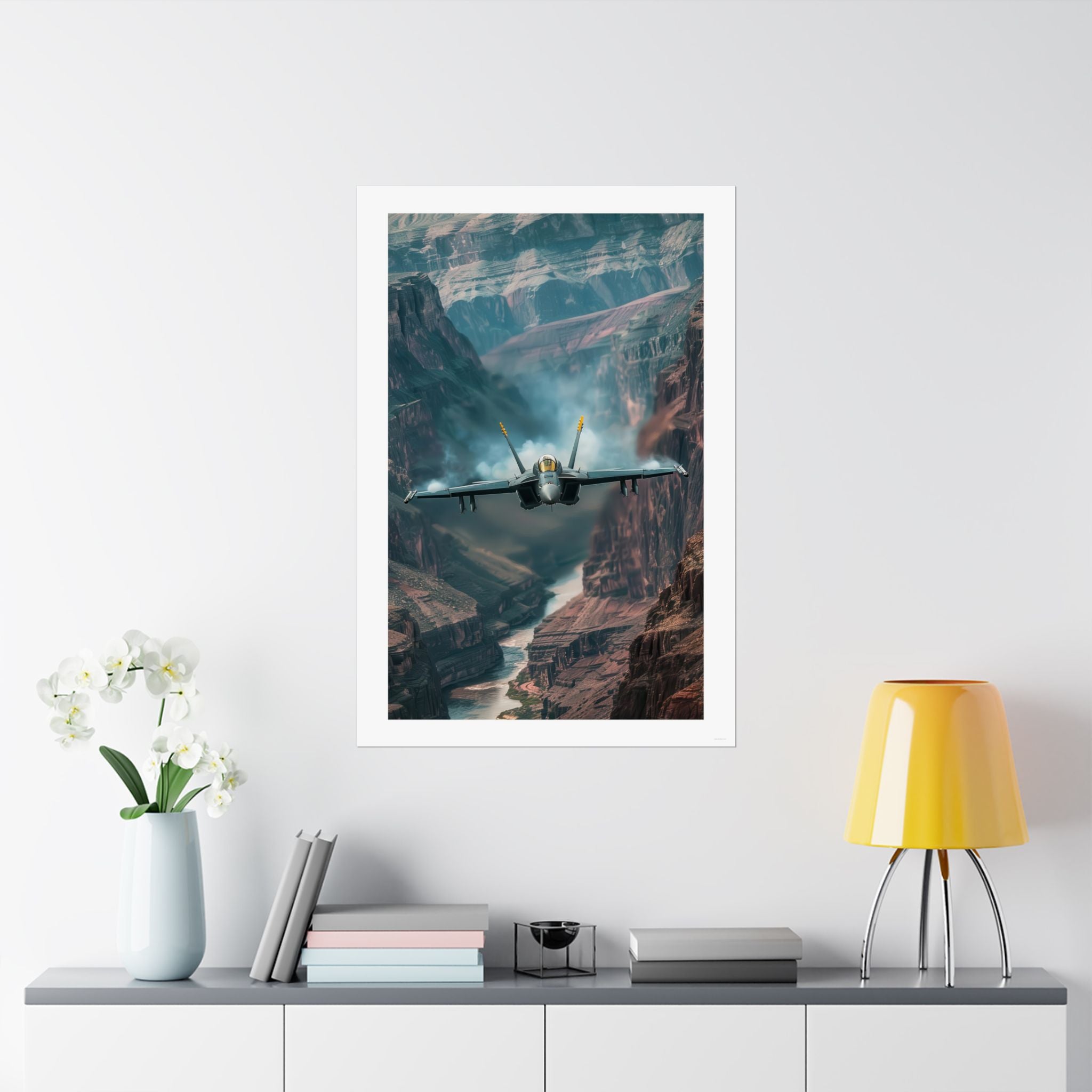 Grand Canyon Jet - Aviation - Gallery Print Poster - DC0148