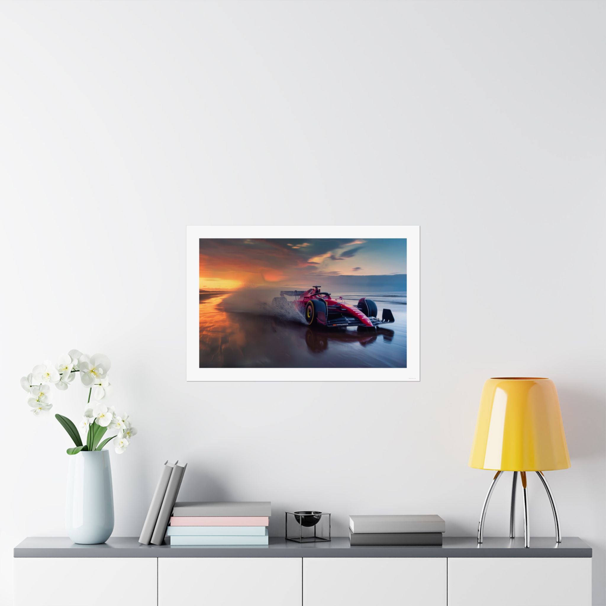 Beach Run - Auto - Gallery Print Poster - DC0136