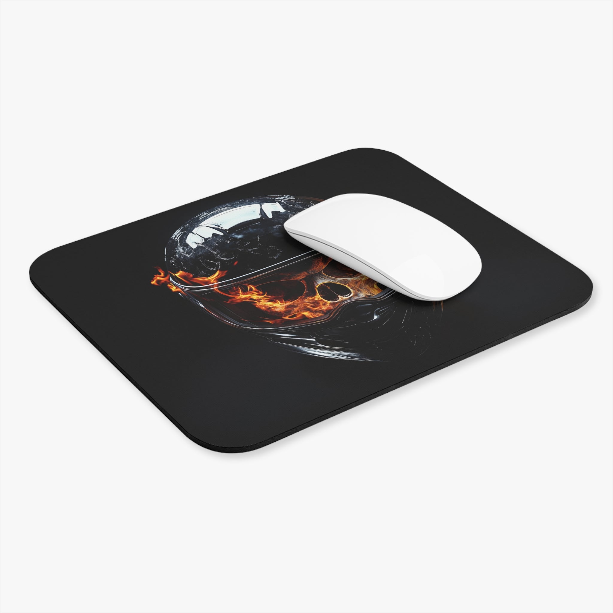 Hot Headed Mouse Pad (Rectangle) - Motorcycle - DC0234