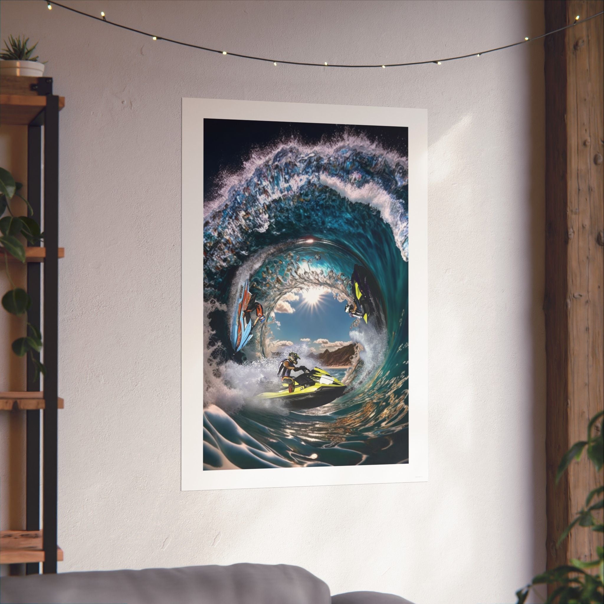 Jet Ski Vortex -  Watersports - Gallery Print Poster - DC0212