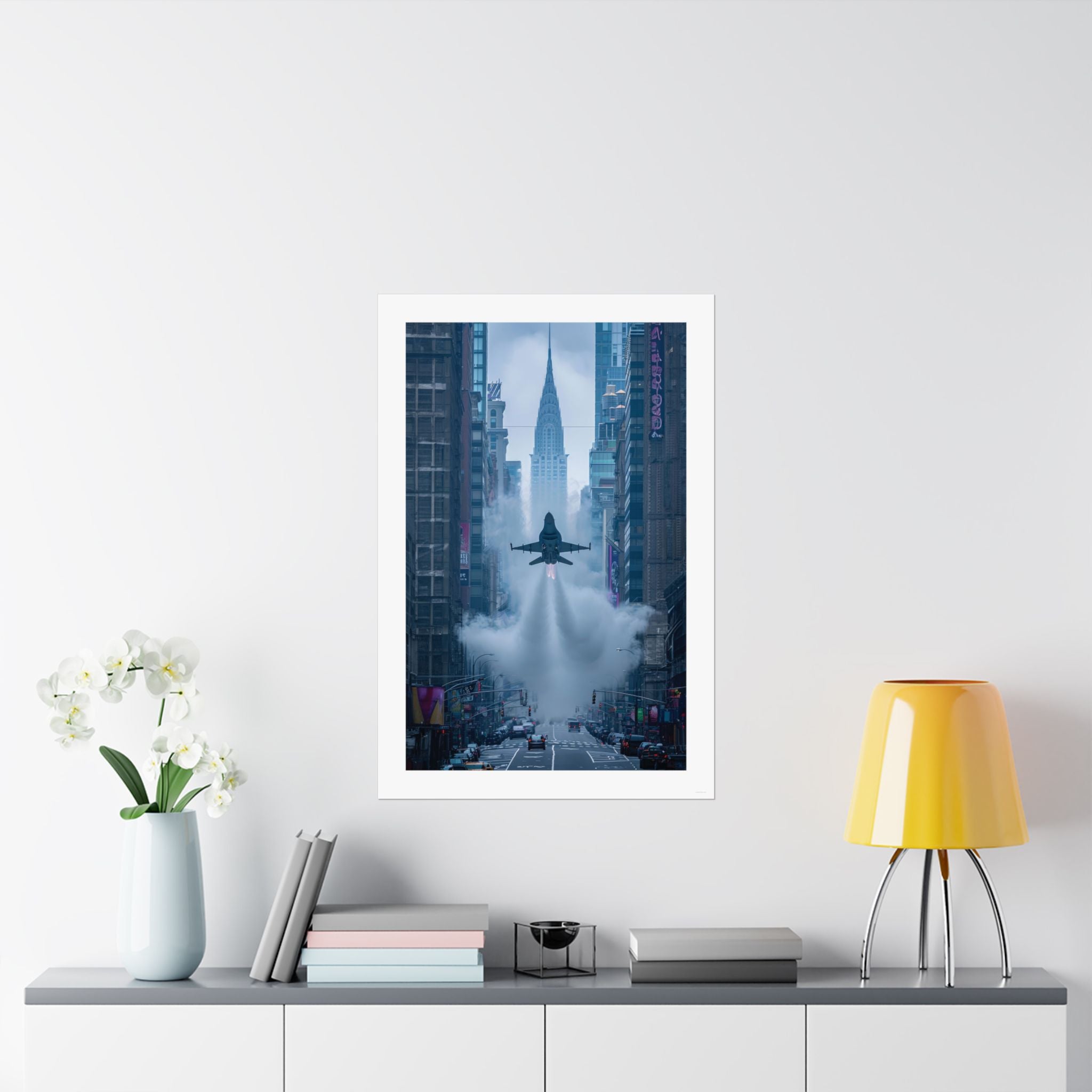 Flying New York Style - Aviation - Gallery Print Poster - DC0150