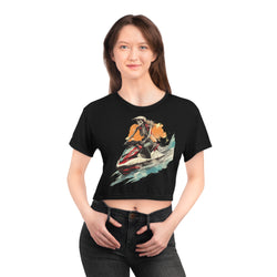 Skeleton Riderz Women's Crop Tee