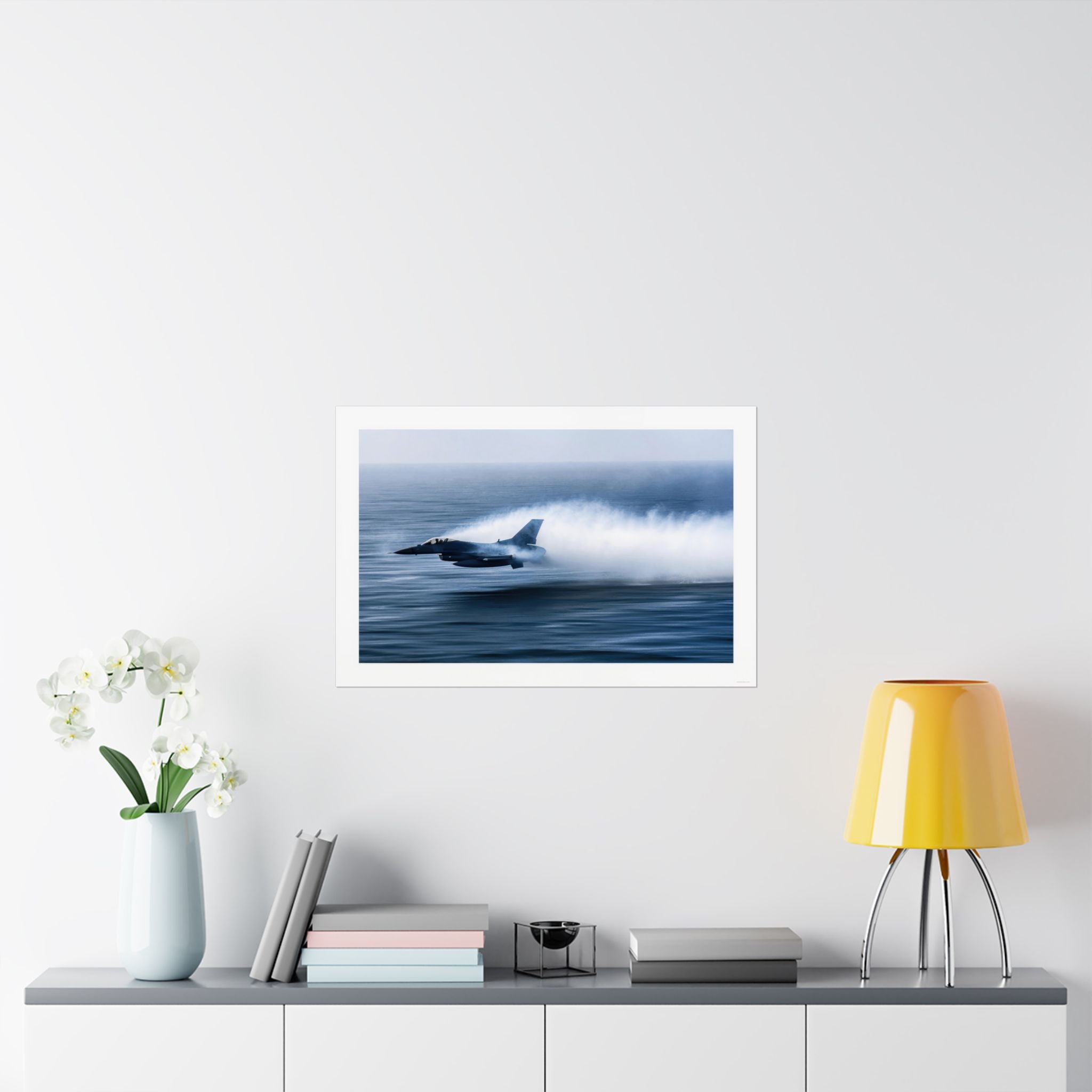 F16 Jet Skiing - Aviation - Gallery Print Poster - DC0149