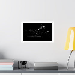 Black Elegance - Motorcycle - Gallery Print Poster - DC0122