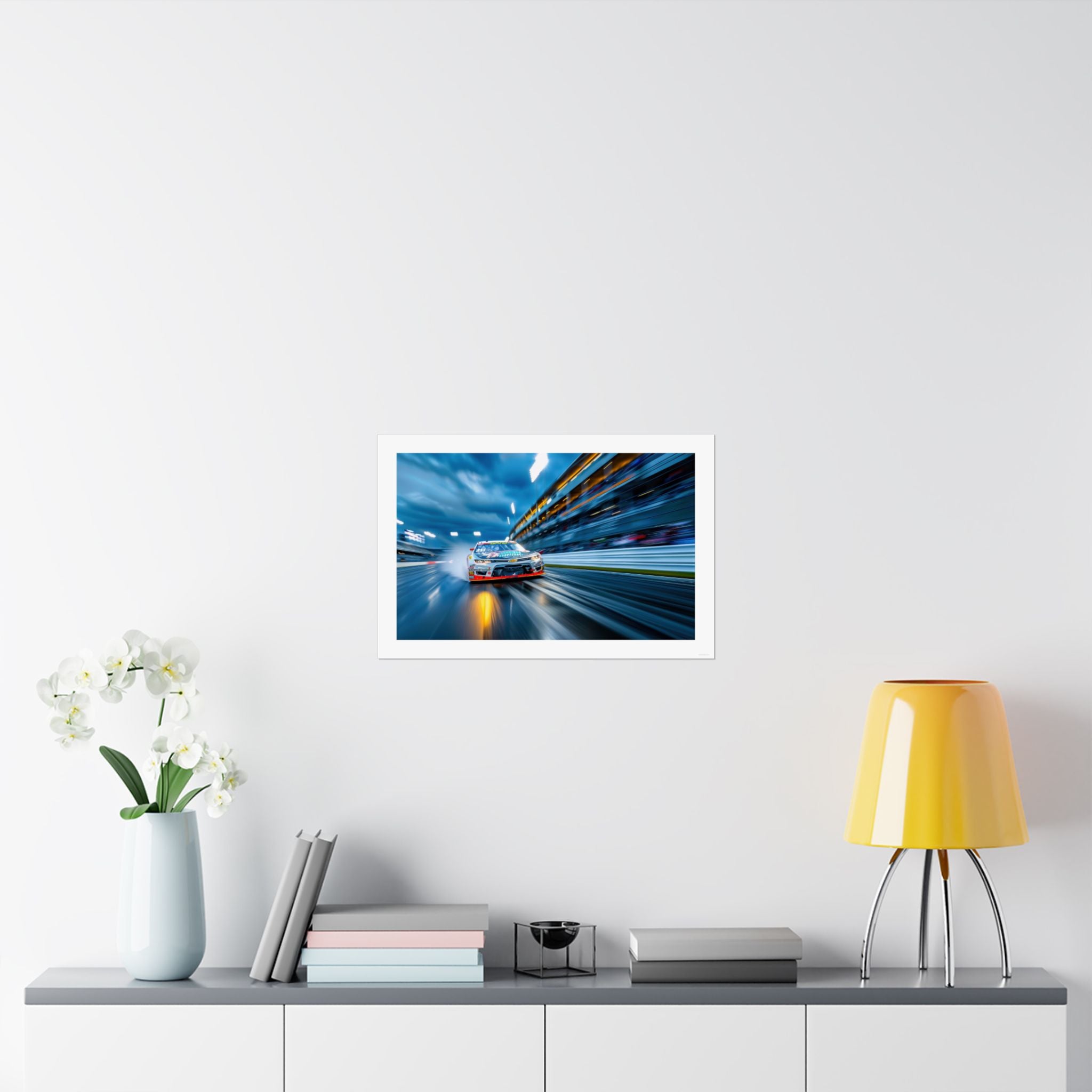 Daytona 500 at Dusk - Auto - Gallery Print Poster - DC0131