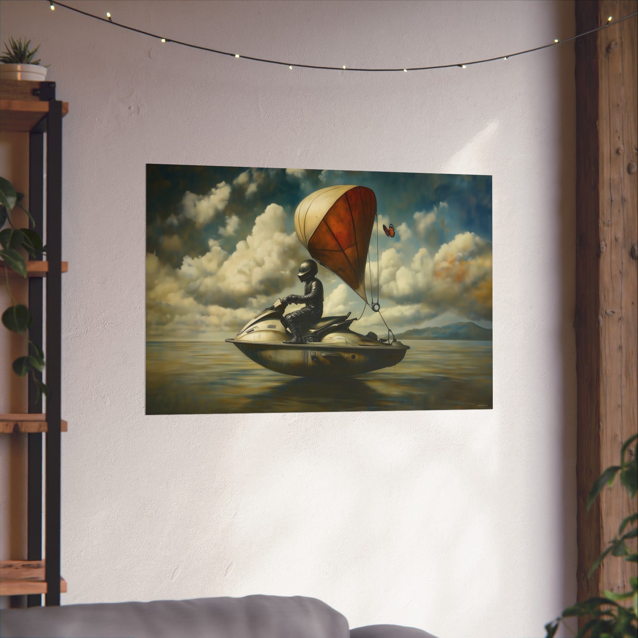 Butterfly Ships - Salvador Dali - Watersports - Poster