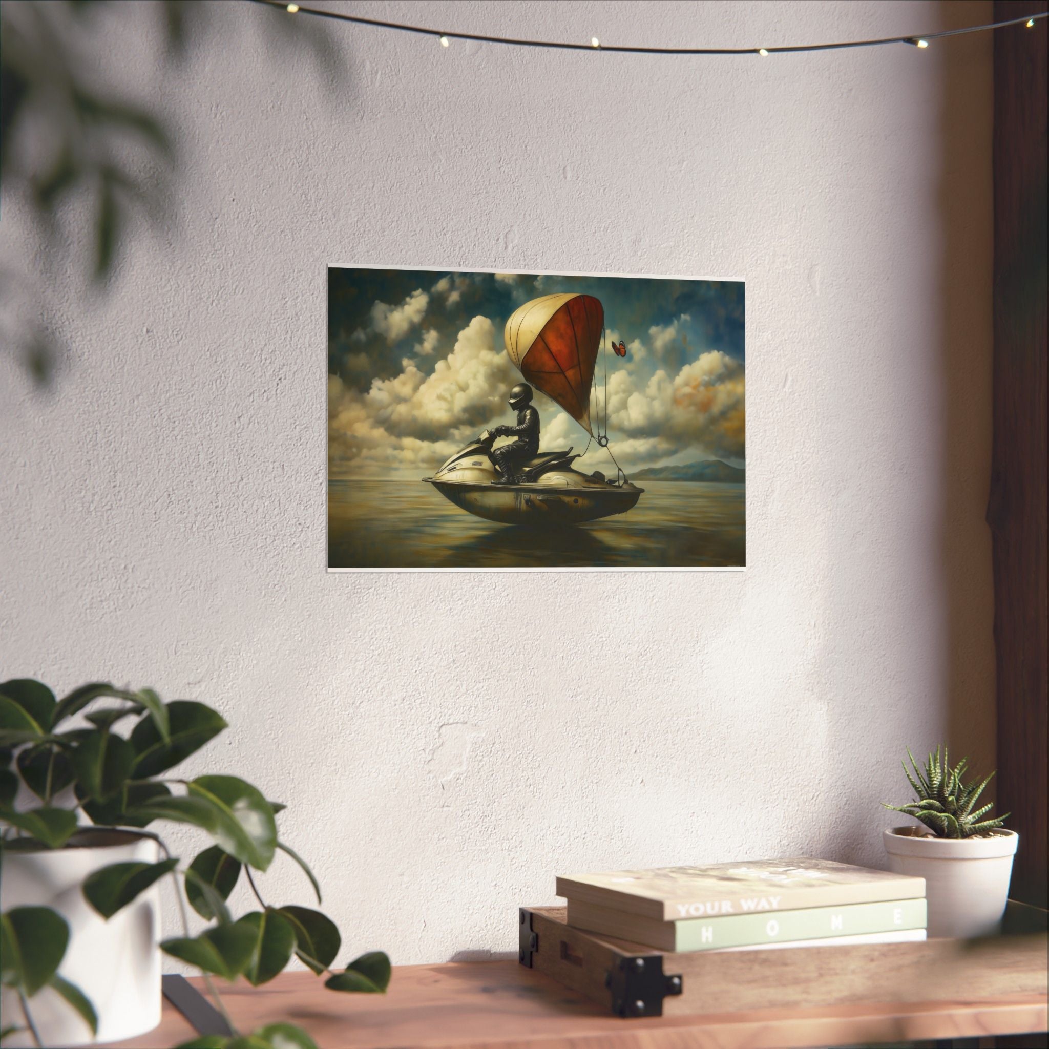Butterfly Ships - Salvador Dali - Watersports - Poster