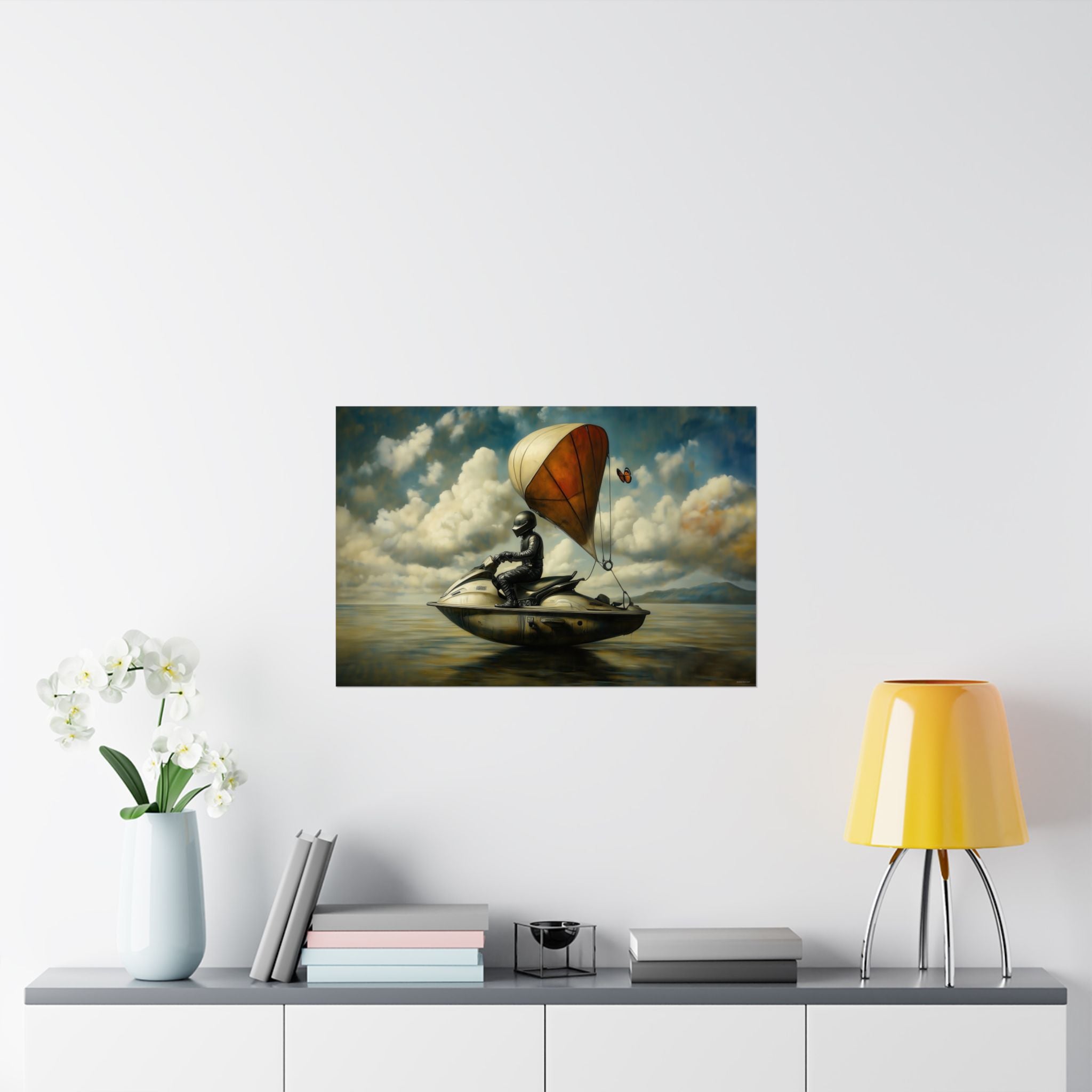 Butterfly Ships - Salvador Dali - Watersports - Poster