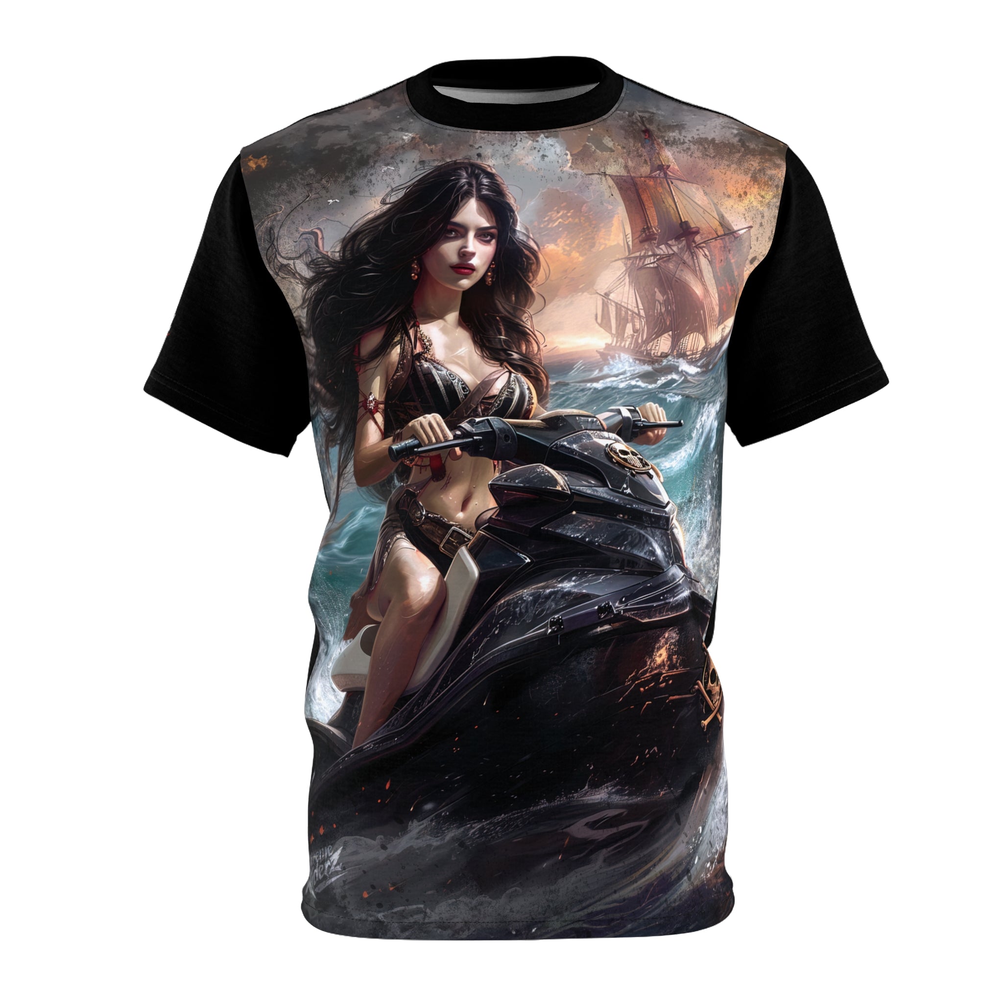 Pirate Riderz - Watersports - Unisex Tee Shirt - TG0129