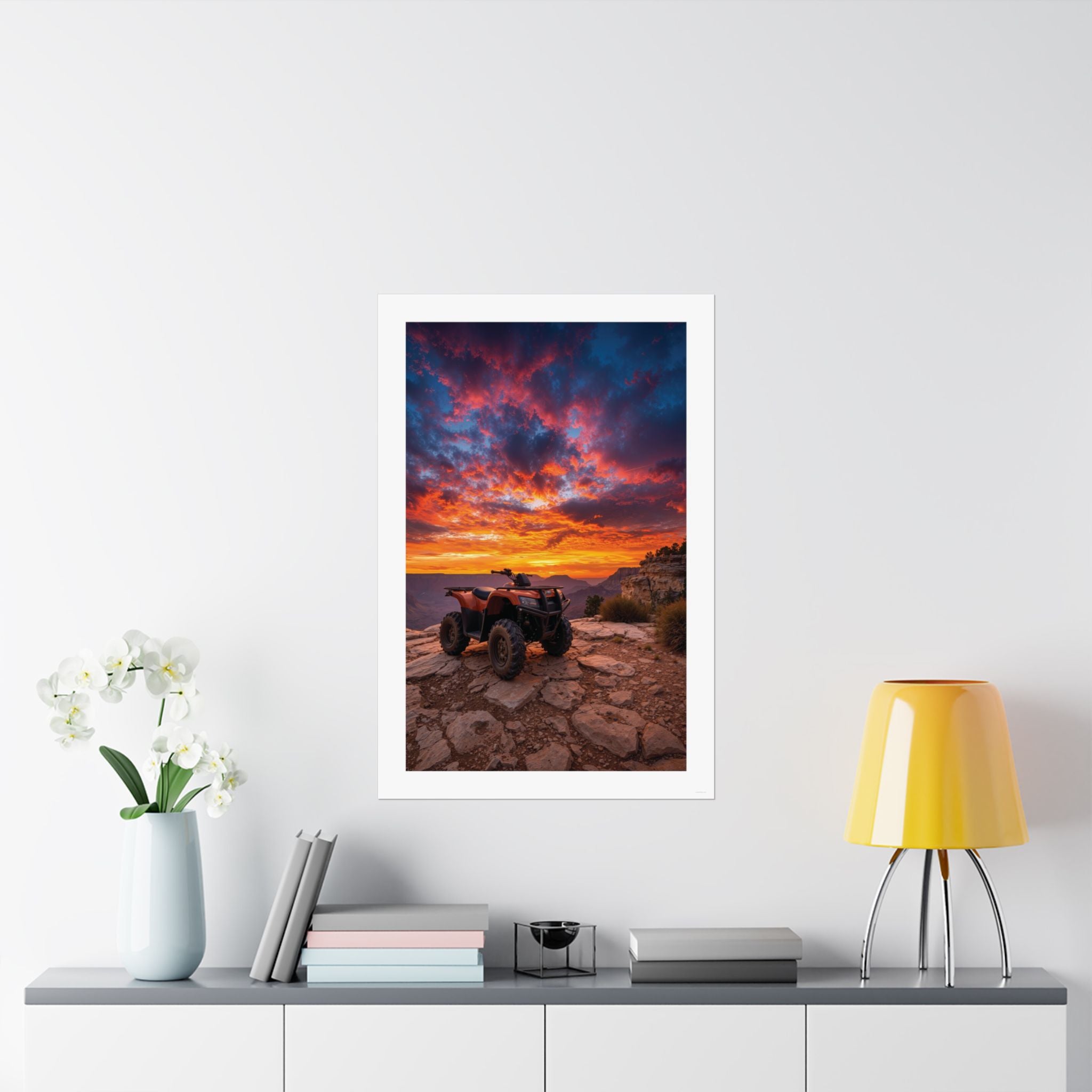 Living on the Edge - ATV/UTV - Gallery Print Poster - DC0279