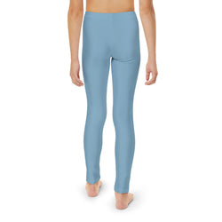 Light Blue Youth Full-Length Leggings -Xtreme Kidz