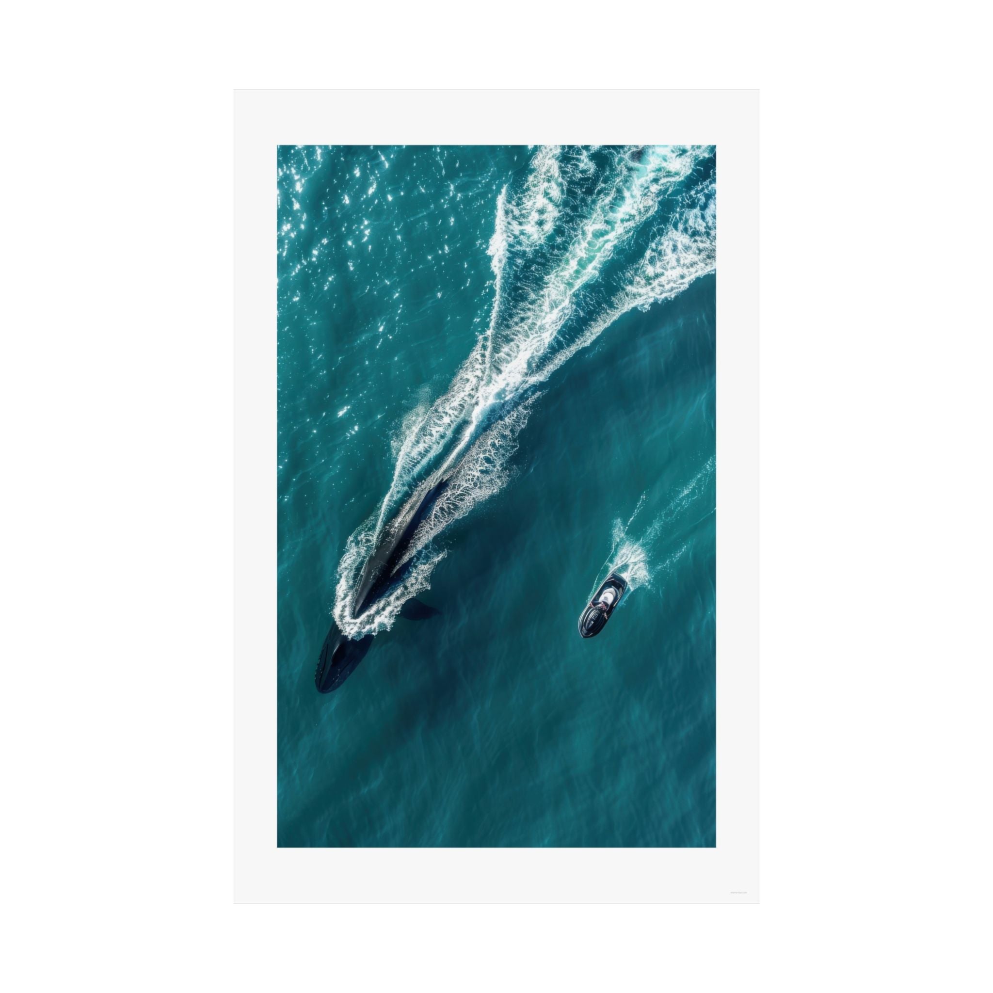 Having a Whale of a Time - Watersports - Gallery Print Poster - DC0145