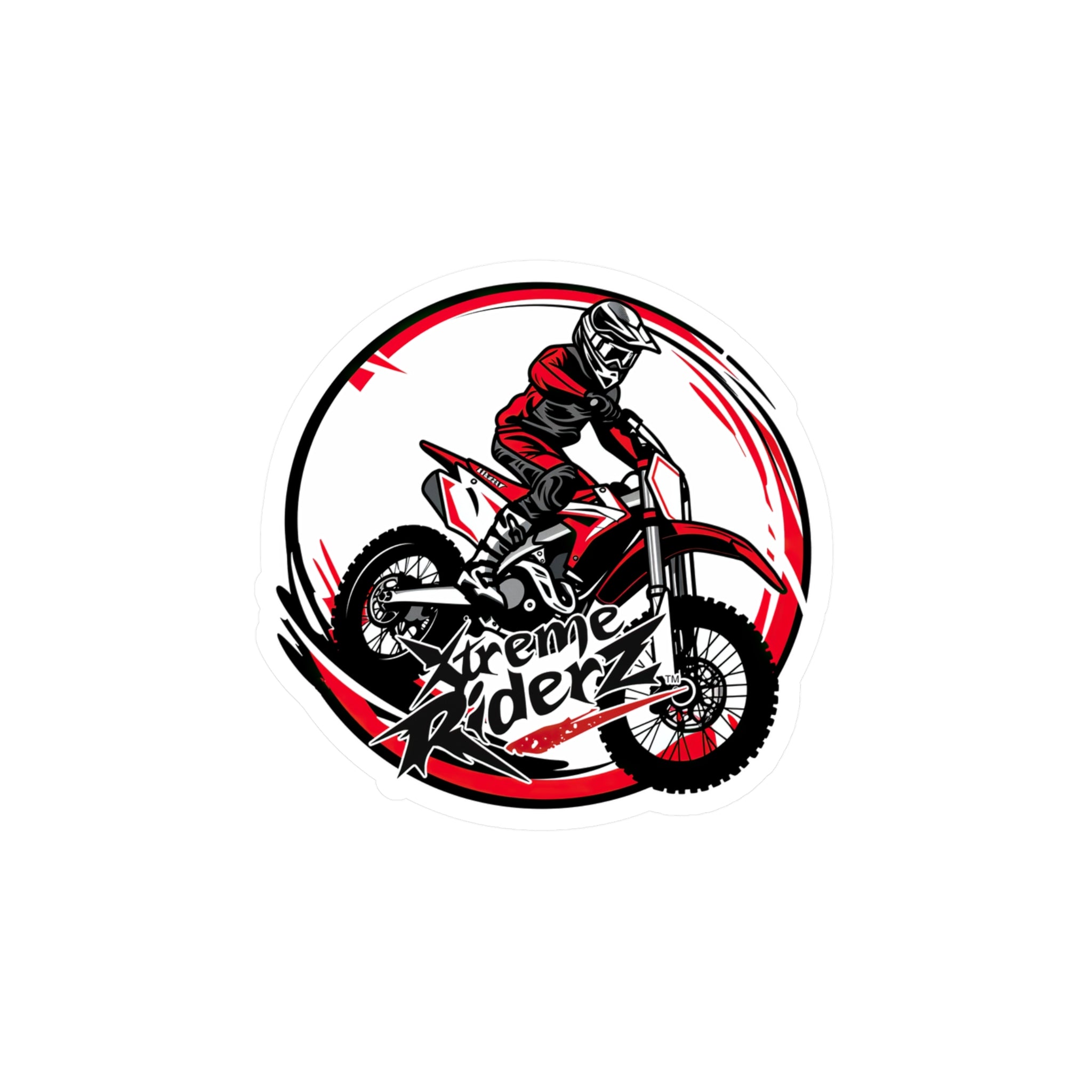 Motocross- Xtreme Riderz- Vinyl Decal