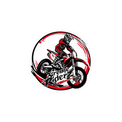 Motocross- Xtreme Riderz- Vinyl Decal