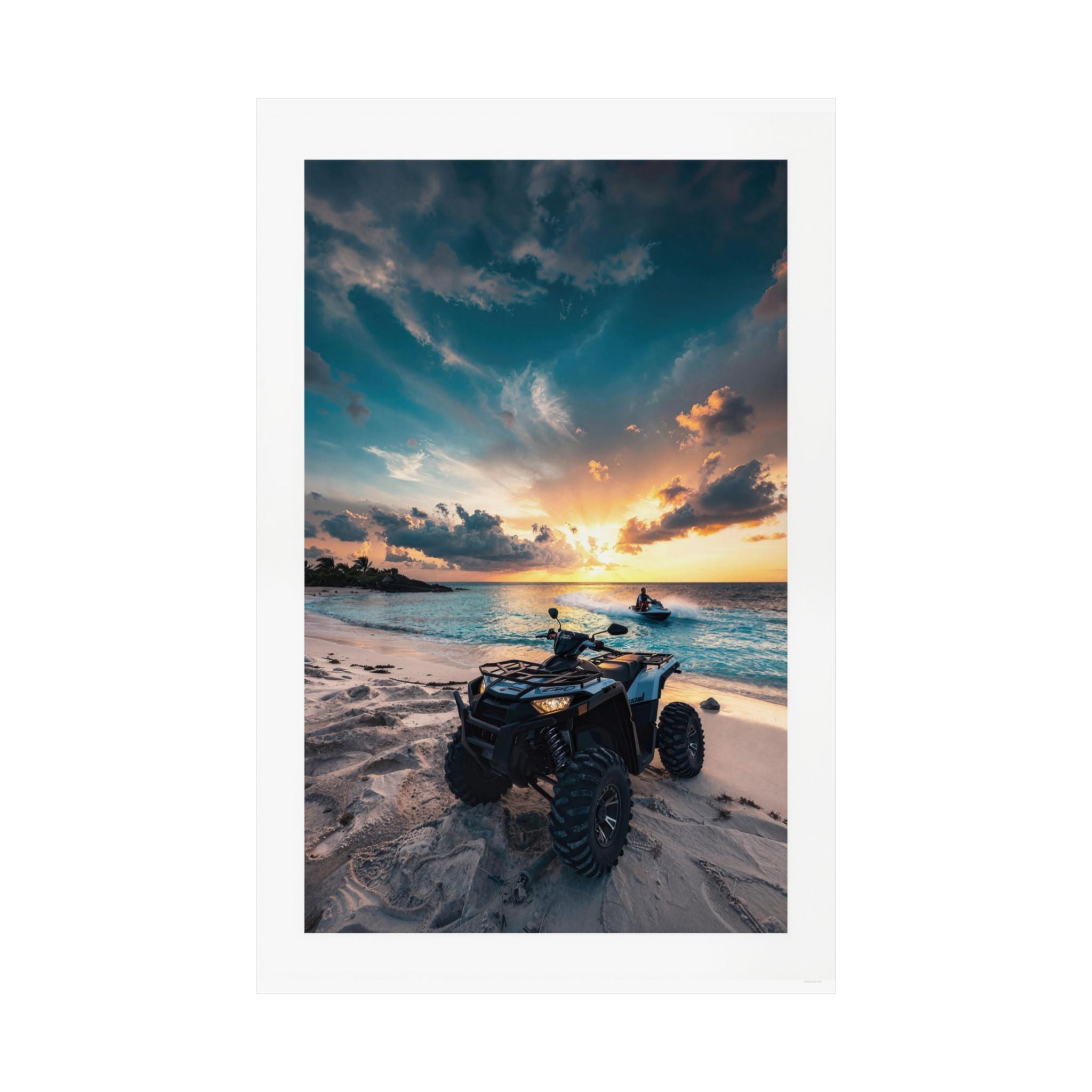 Cooling Off - ATV/Watersports - Gallery Print Poster - DC0142