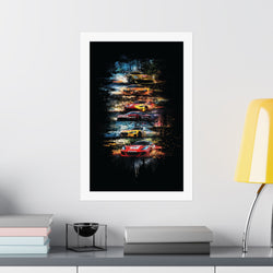 Exotic Lineup -  Auto - Gallery Print Poster - DC0215