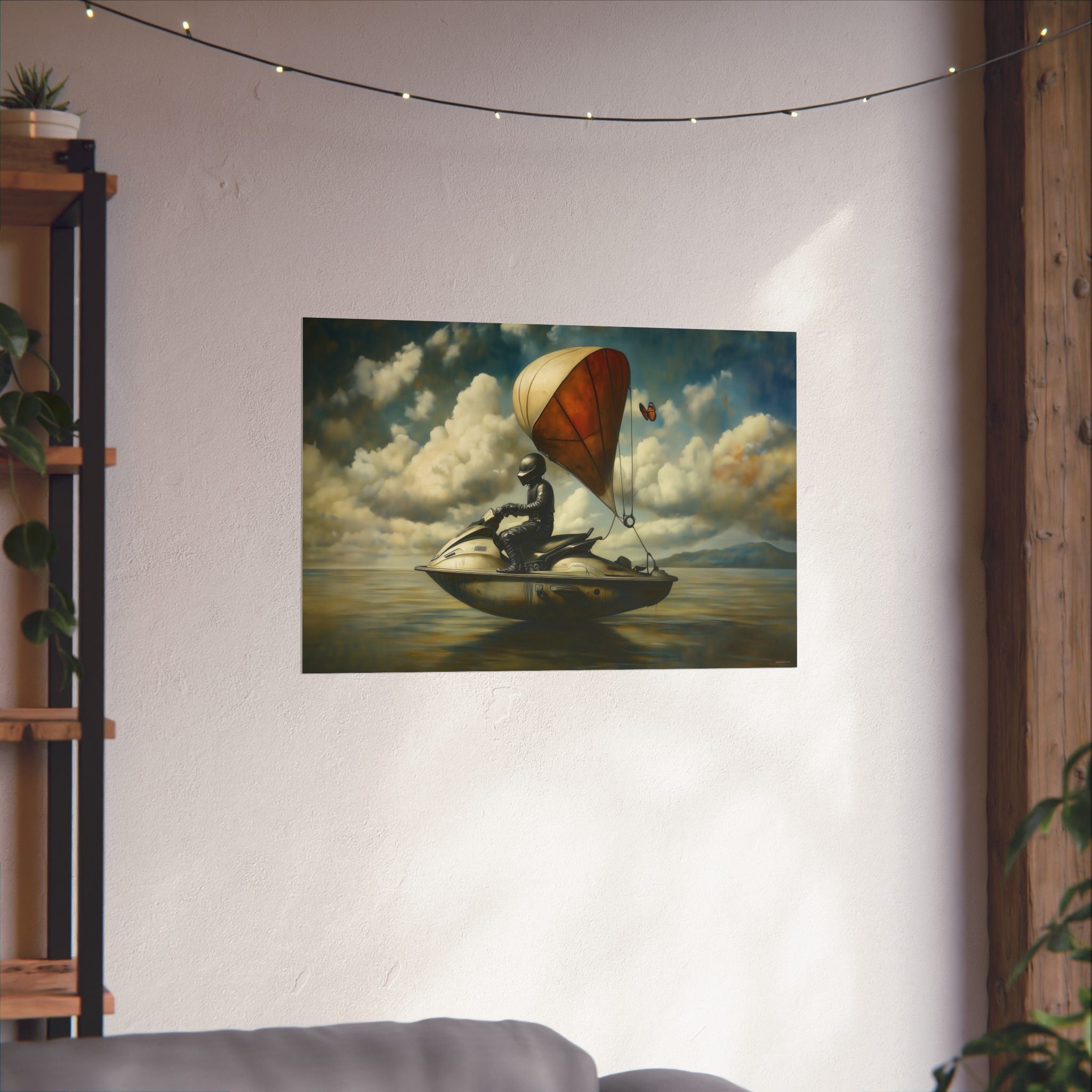 Butterfly Ships - Salvador Dali - Watersports - Poster