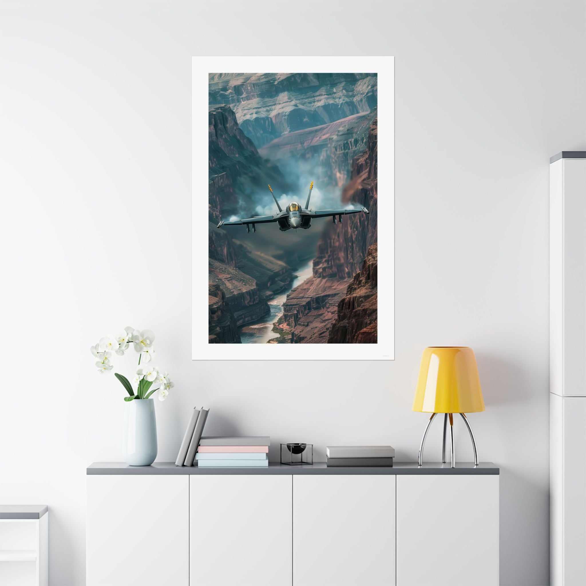 Grand Canyon Jet - Aviation - Gallery Print Poster - DC0148