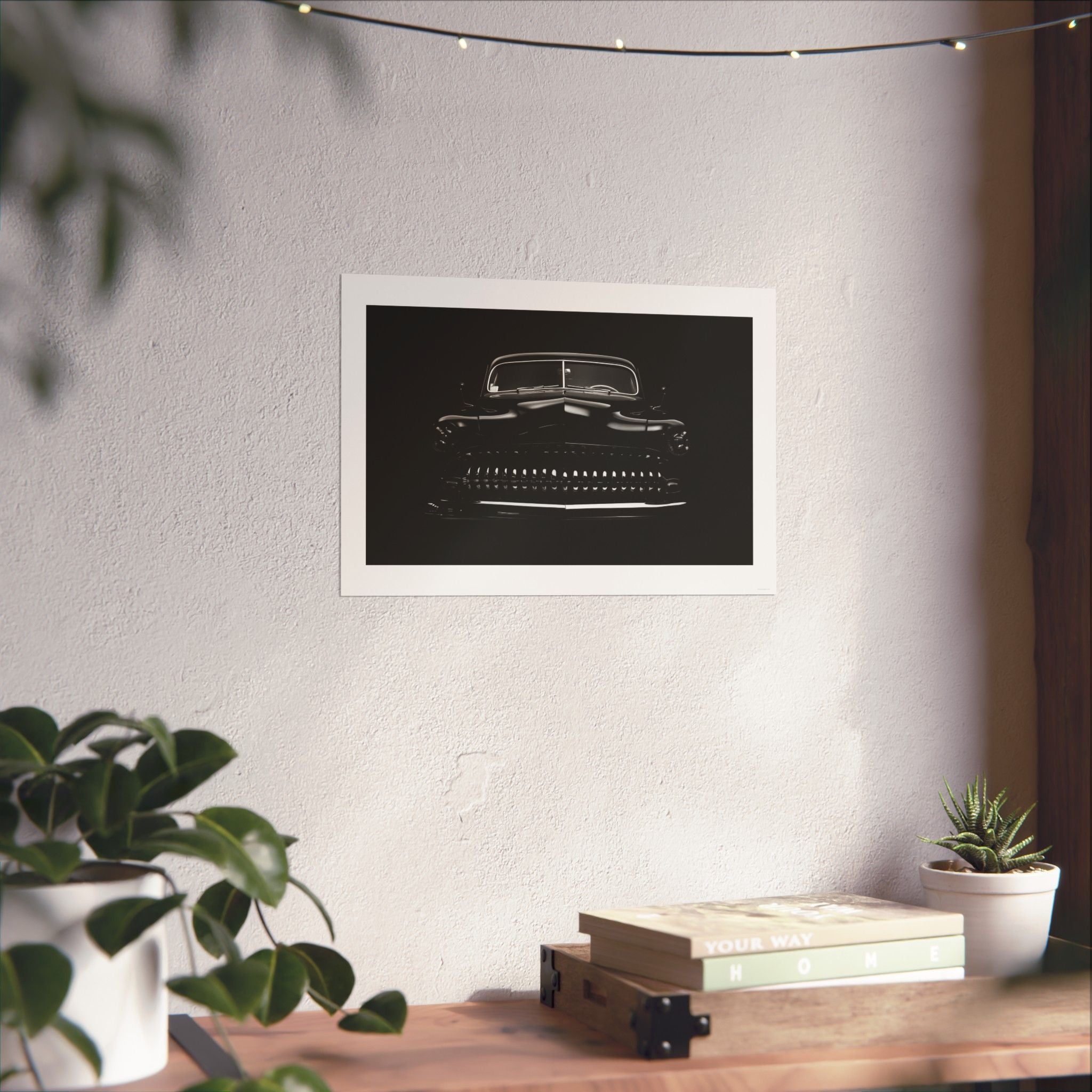 Chopped Merc - Auto - Gallery Print Poster - DC0129