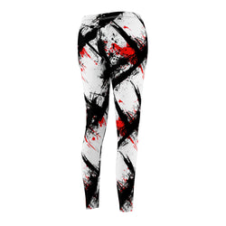 Scratch Pattern Women's Casual Leggings- Xtreme Riderz