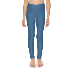 Dark Blue Youth Full-Length Leggings- Xtreme Kidz