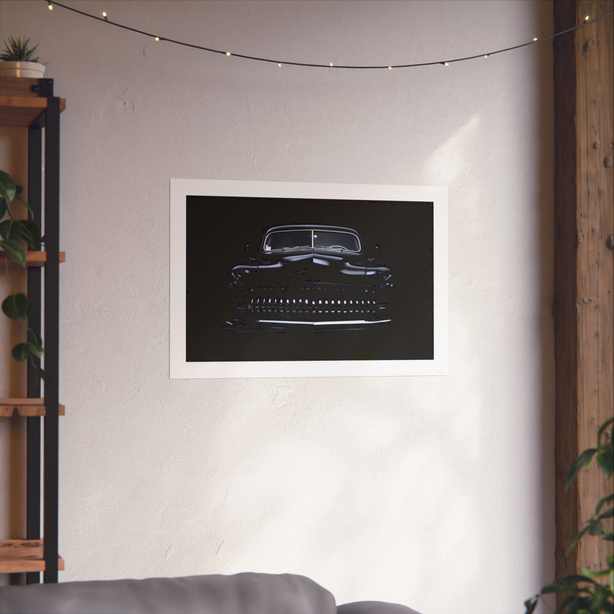 Chopped Merc - Auto - Gallery Print Poster - DC0129
