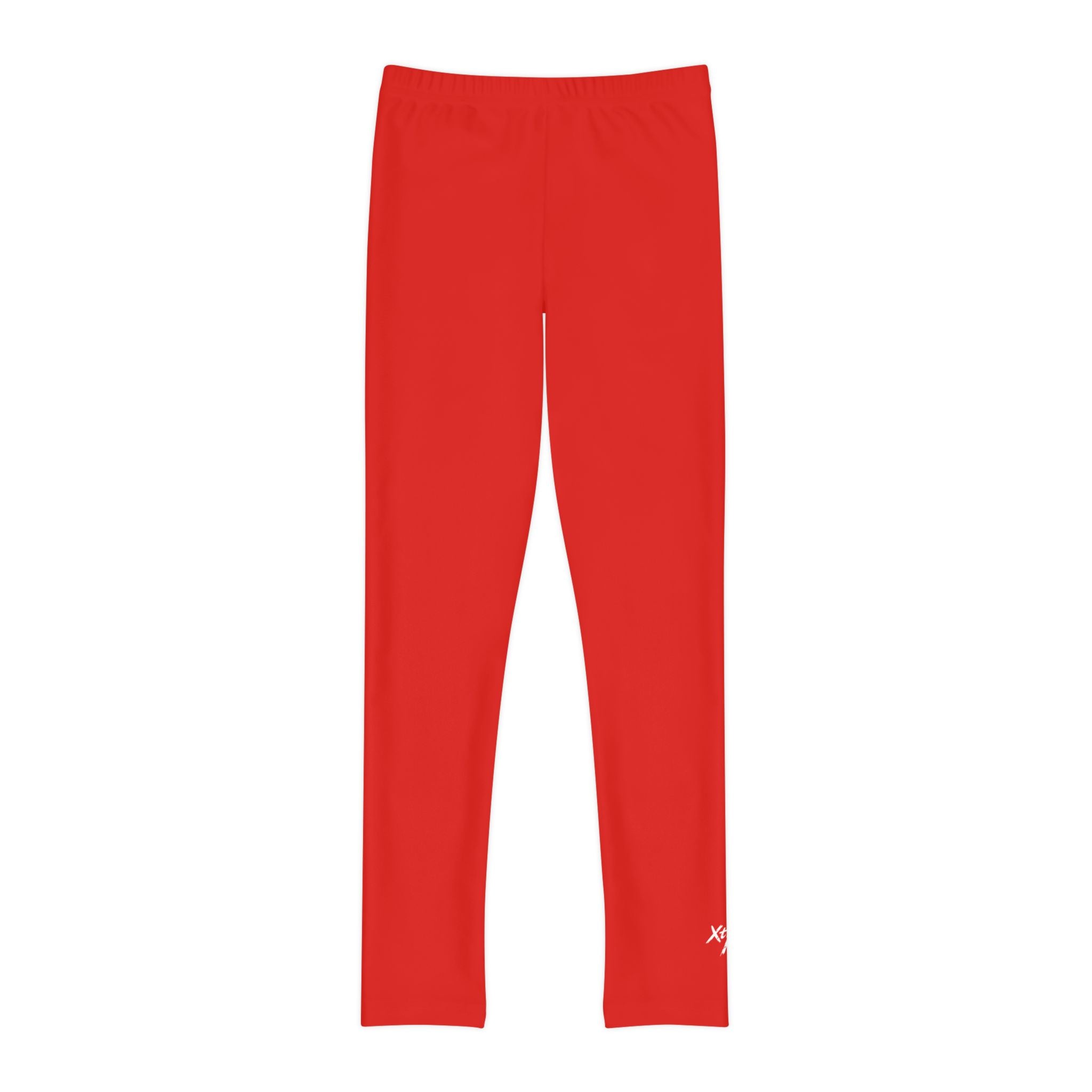 Red Youth Full-Length Leggings- Xtreme Kidz