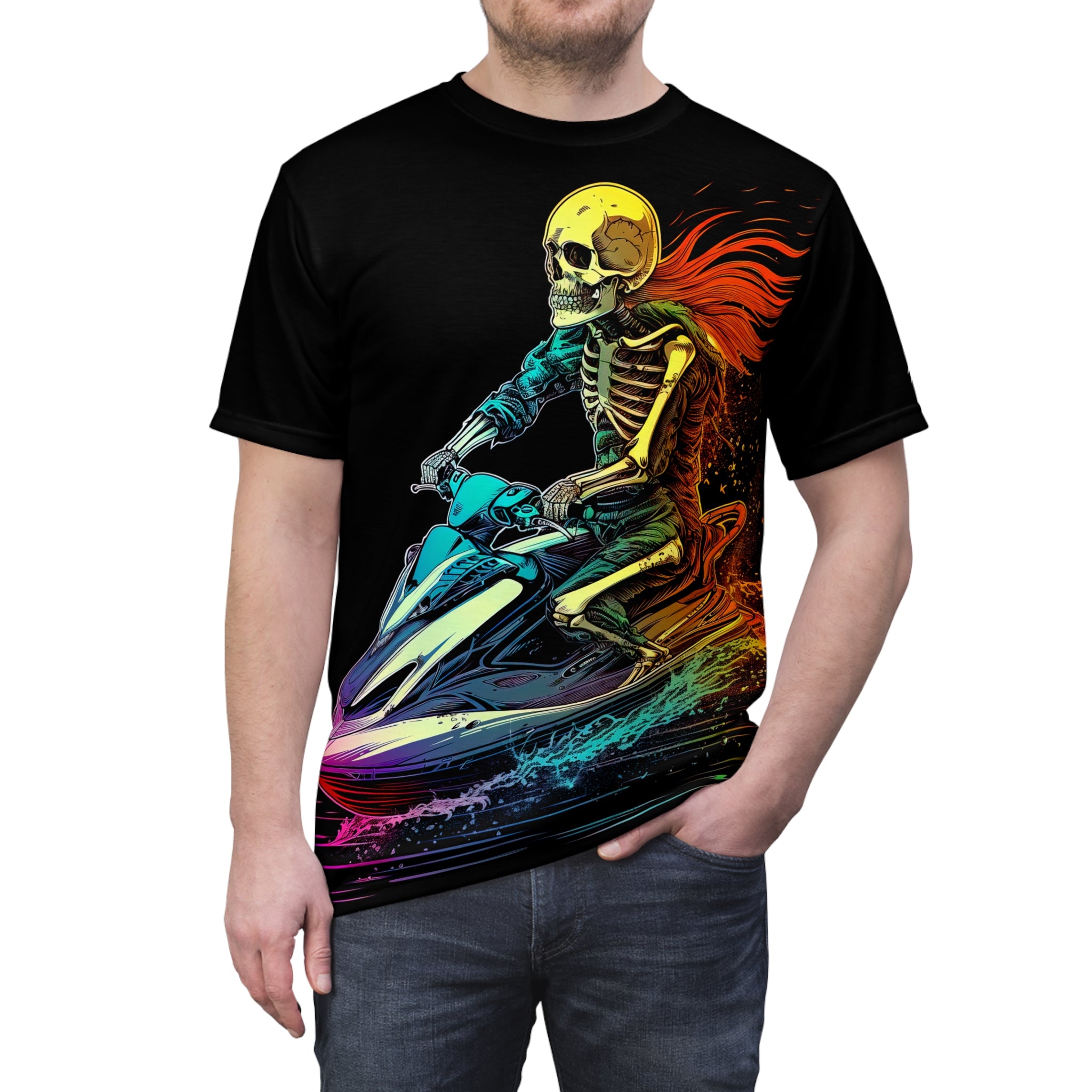 Skeleton Riderz Unisex Graphic Tee