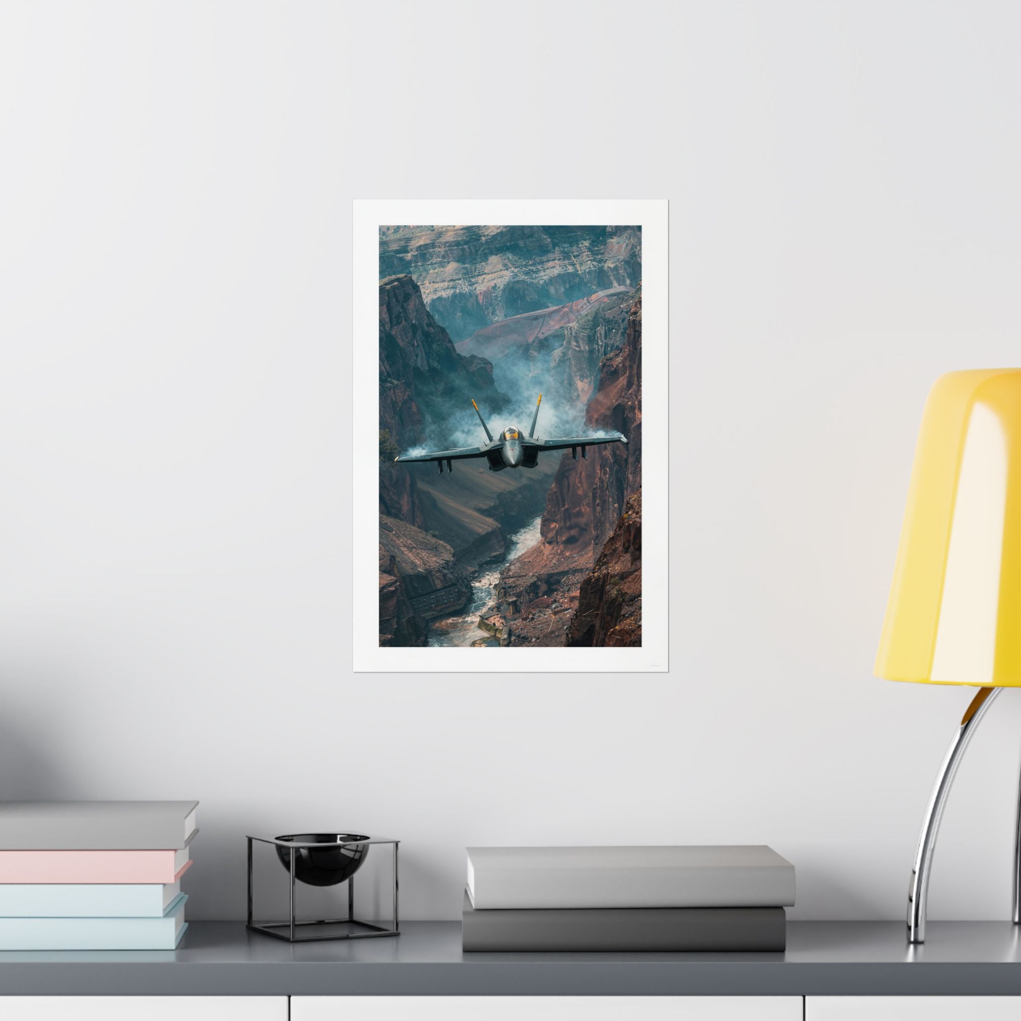 Grand Canyon Jet - Aviation - Gallery Print Poster - DC0148