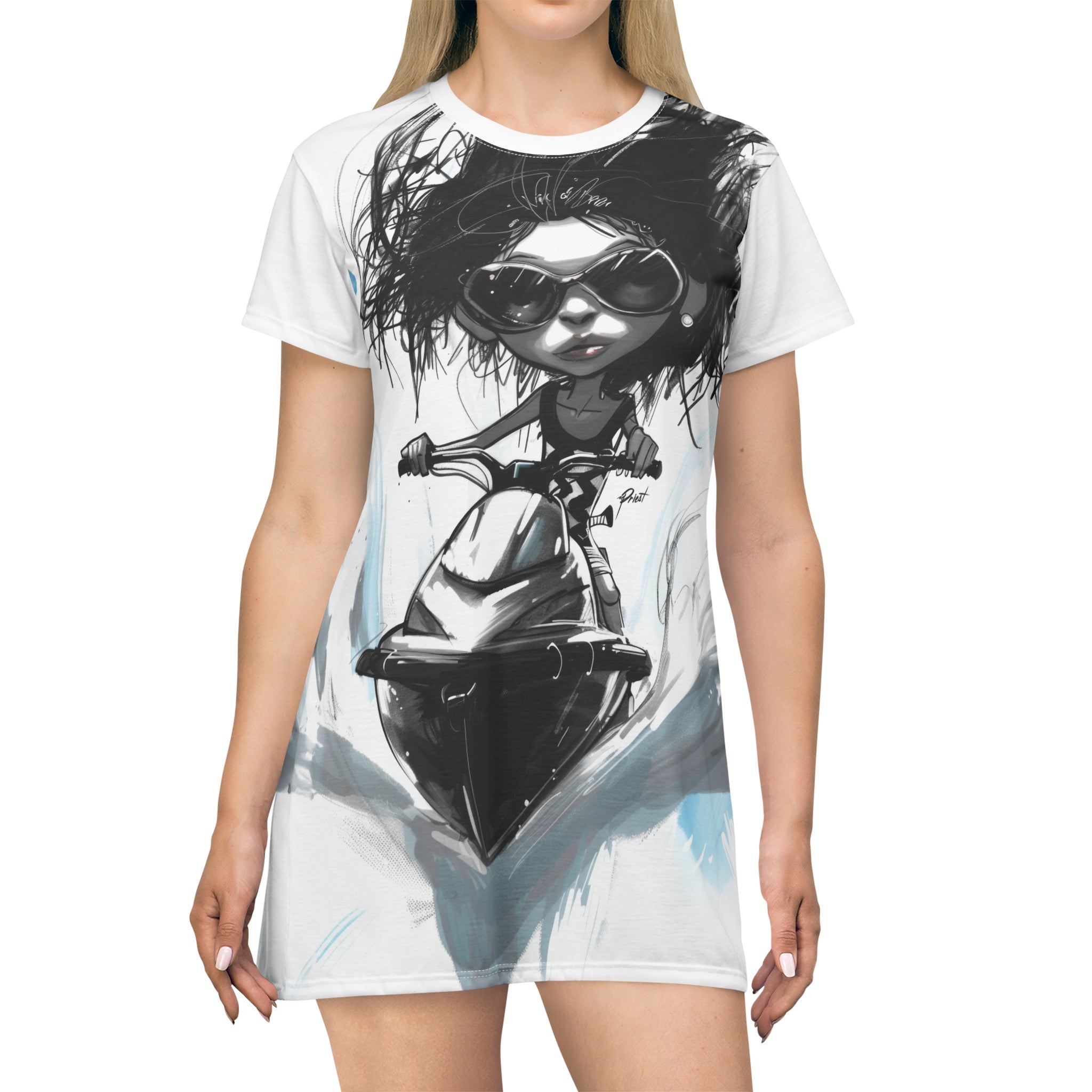 Tanya Jet Ski- Teen Riderz- T-Shirt Dress