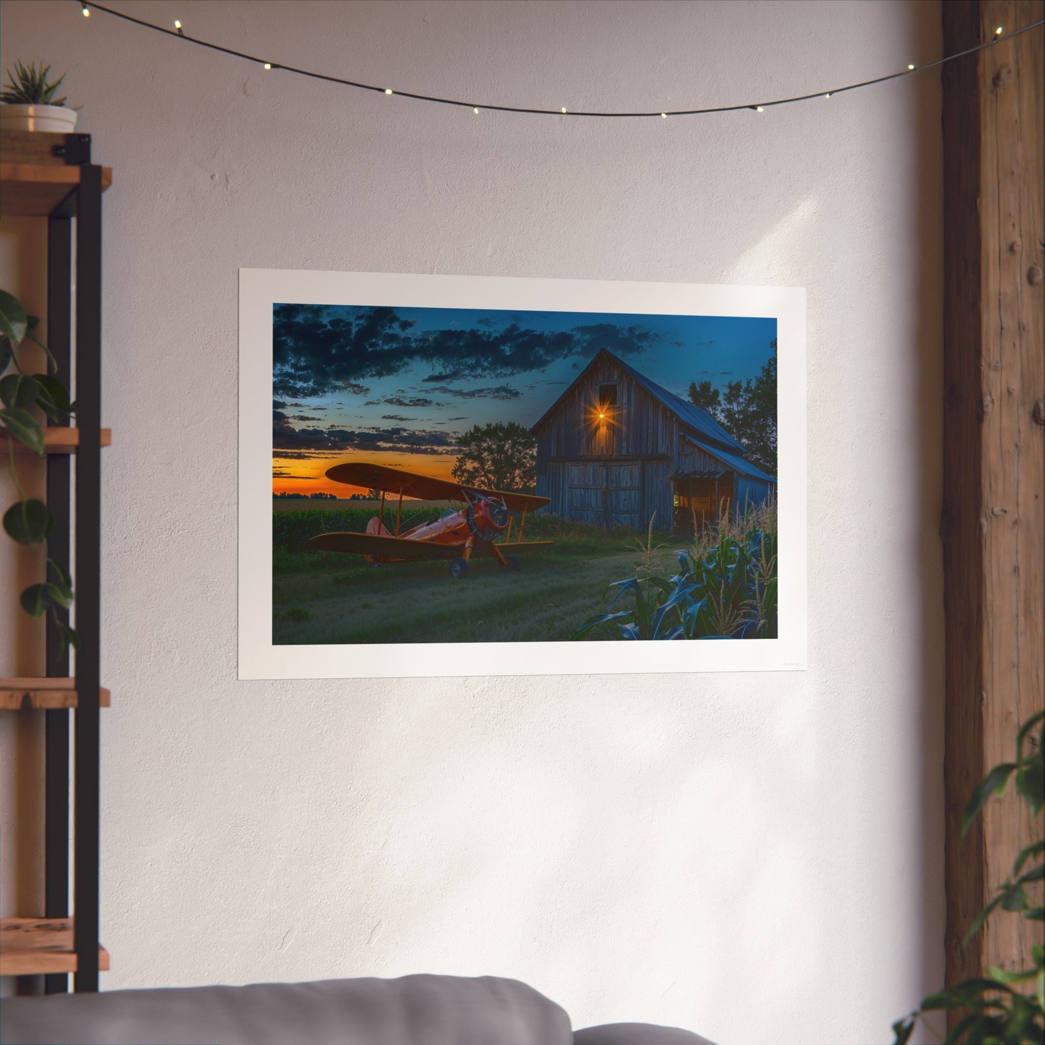 Old Boeing Strerman - Aviation - Gallery Print Poster - DC0169