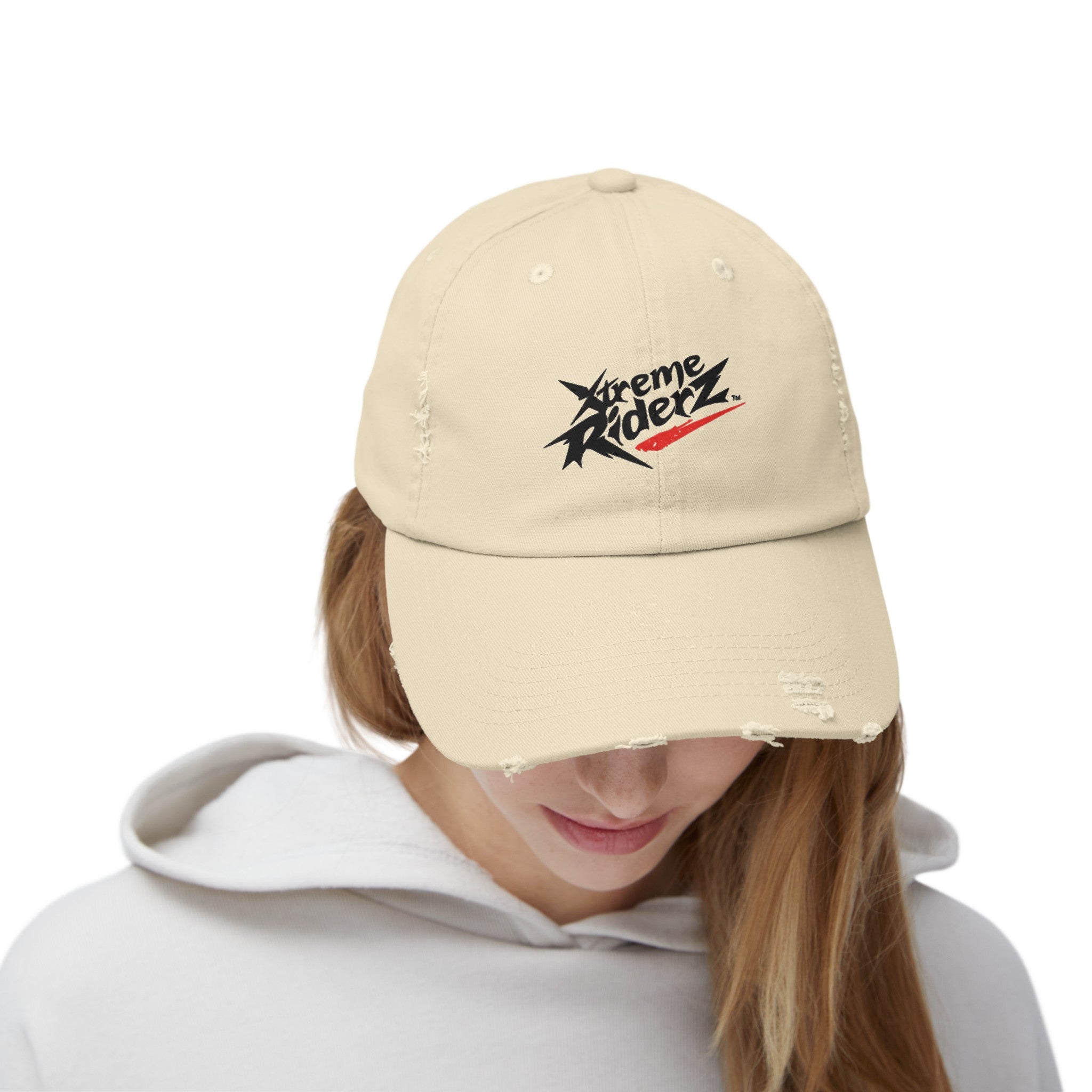 Unisex Distressed Cap- Xtreme Riderz Brand