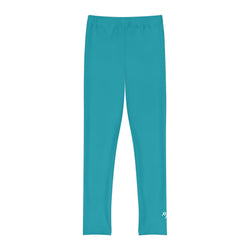 Teal Youth Full-Length Leggings- Xtreme Kidz