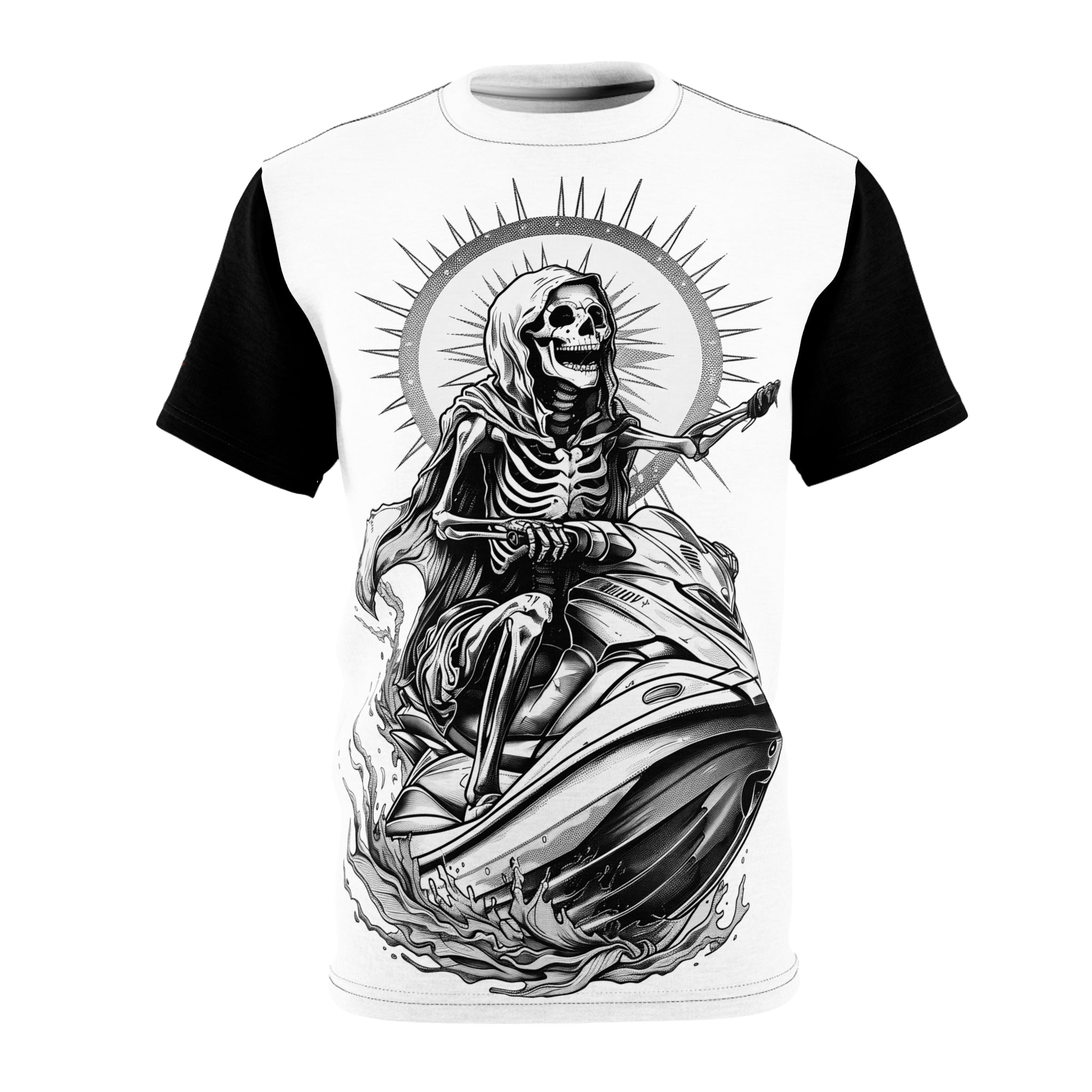 Skeleton Riderz - Watersports - Unisex Tee Shirt - TG0128