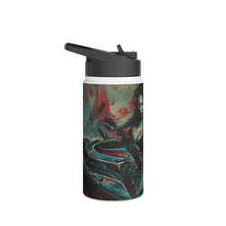 Ski Vamp Stainless Steel Water Bottle, Standard Lid