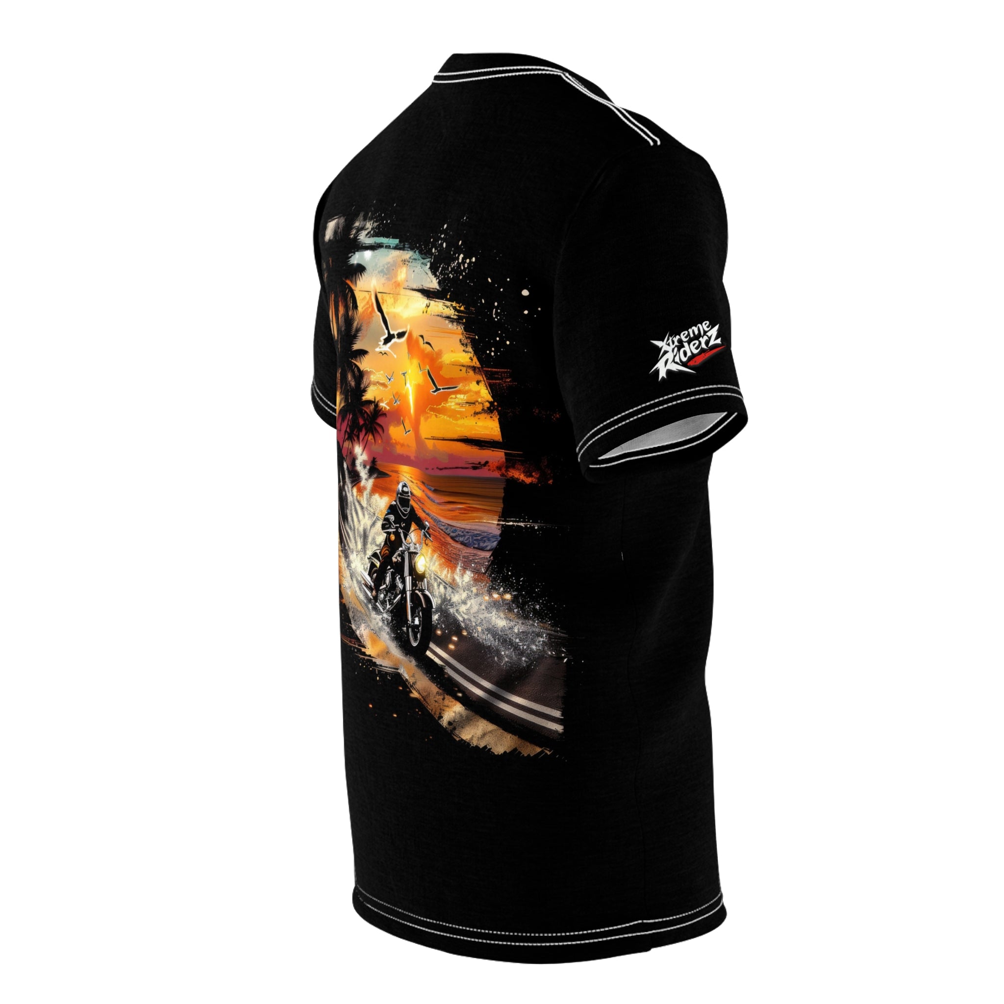 Retro Biker - Motorcycle - Men's Tee Shirt - DC0117