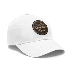 Xtreme Flyerz Vintage Airplane ~ Dad Hat with Leather Patch