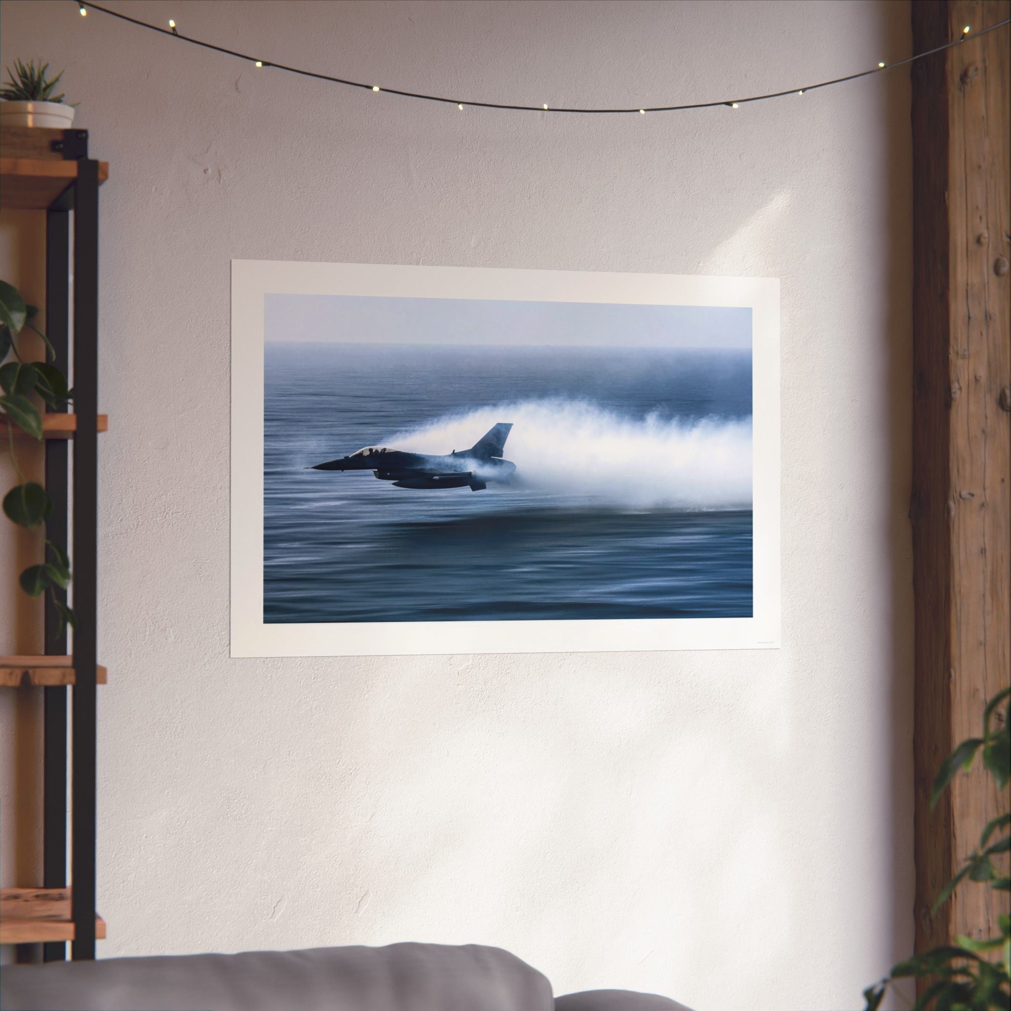 F16 Jet Skiing - Aviation - Gallery Print Poster - DC0149