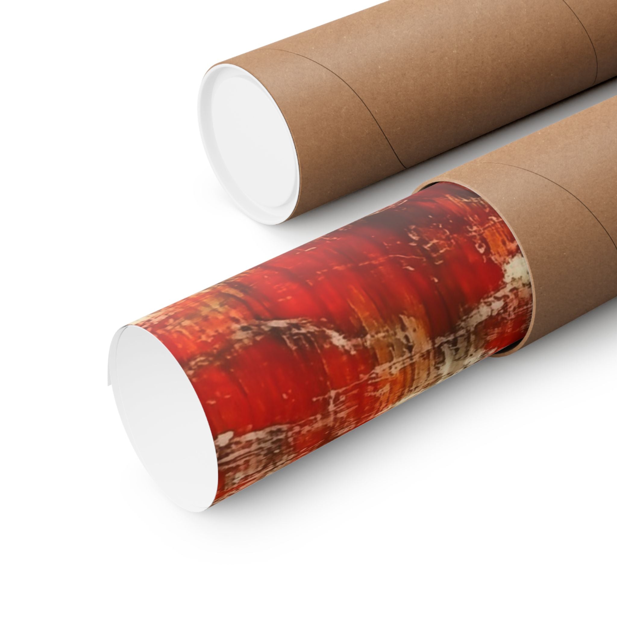 Skier in Red - Watersports - Poster