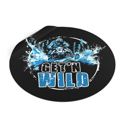 Get'n Wild- Xtreme Riderz-  Round Vinyl Stickers