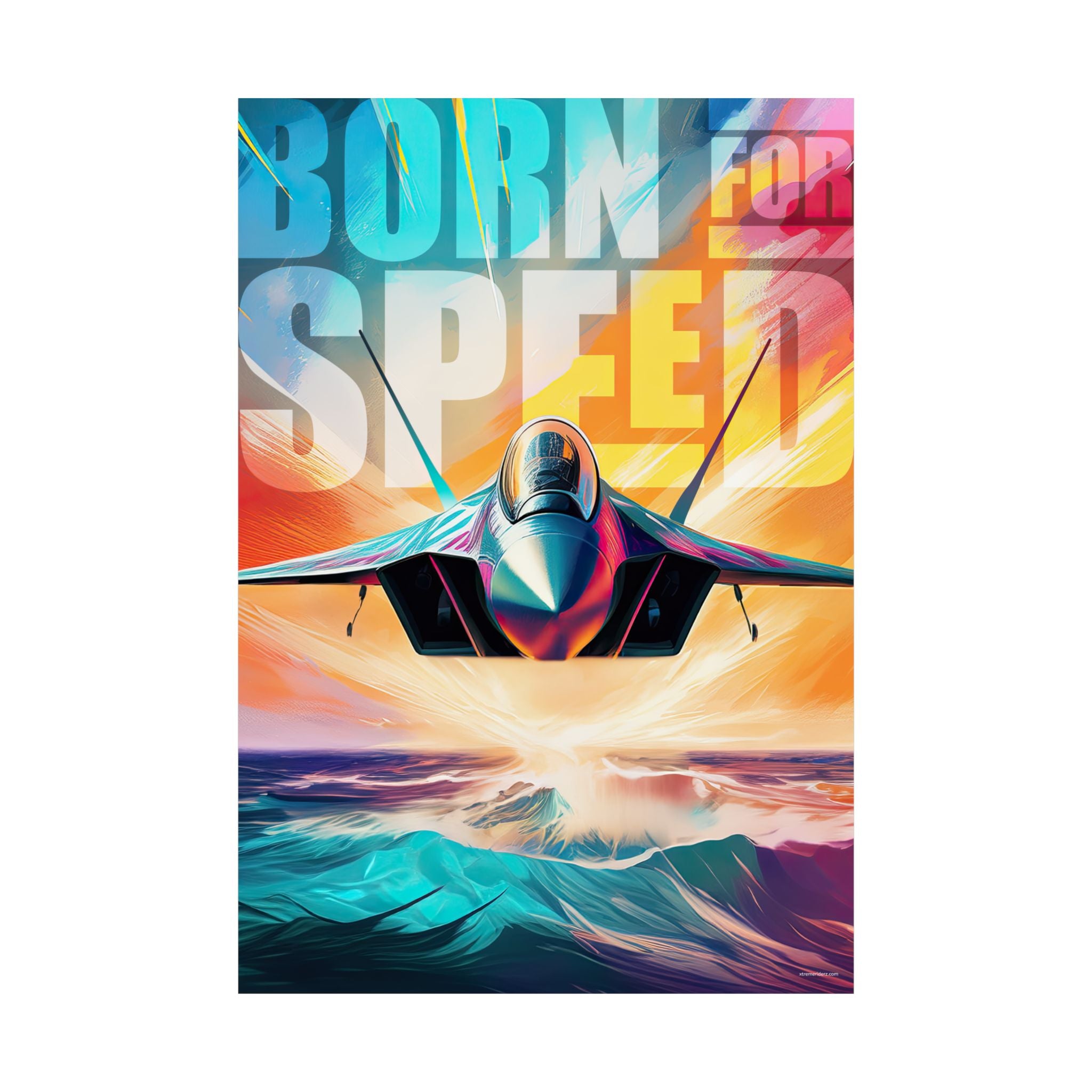Born For Speed- Xtreme Kidz- Matte Vertical Poster